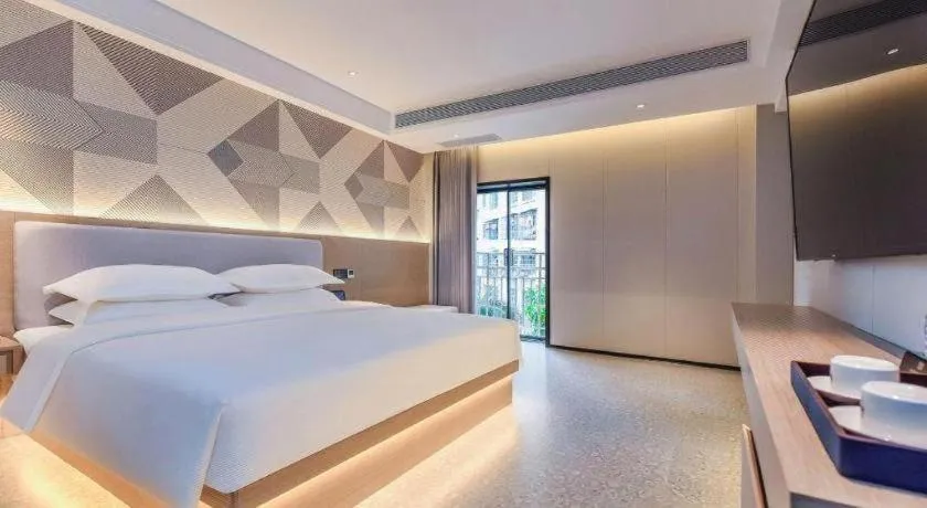 Bed in Borrman Hotel Chongqing Bishan Central Street
