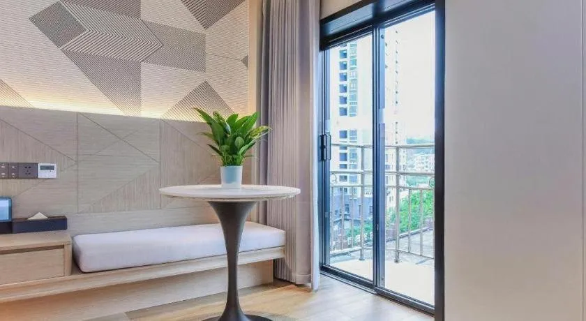 Bed in Borrman Hotel Chongqing Bishan Central Street