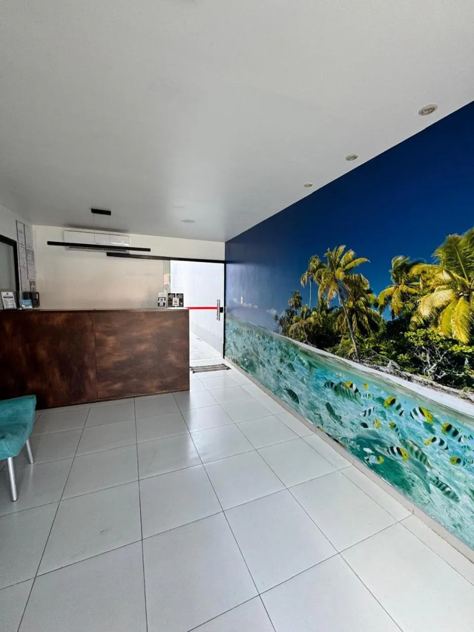 Lobby or reception in Hotel Refugio