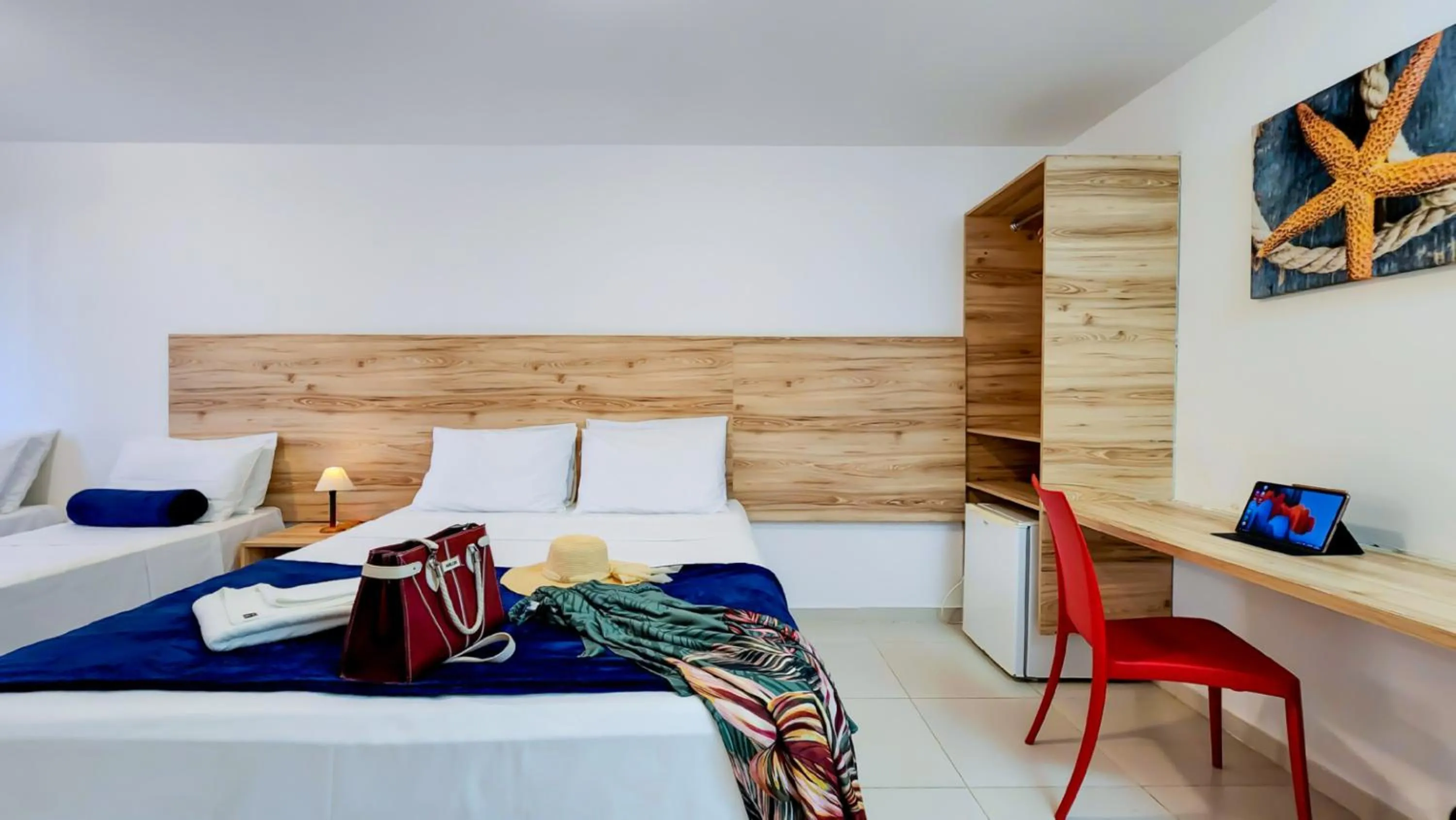 Bedroom, Bed in Hotel Refugio