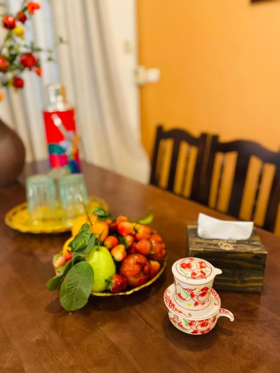 Dining area in OH Trendy homes Hoan Kiem PNL1