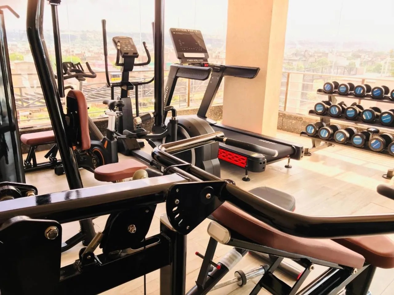 Fitness centre/facilities in Regenta Place Gwalior