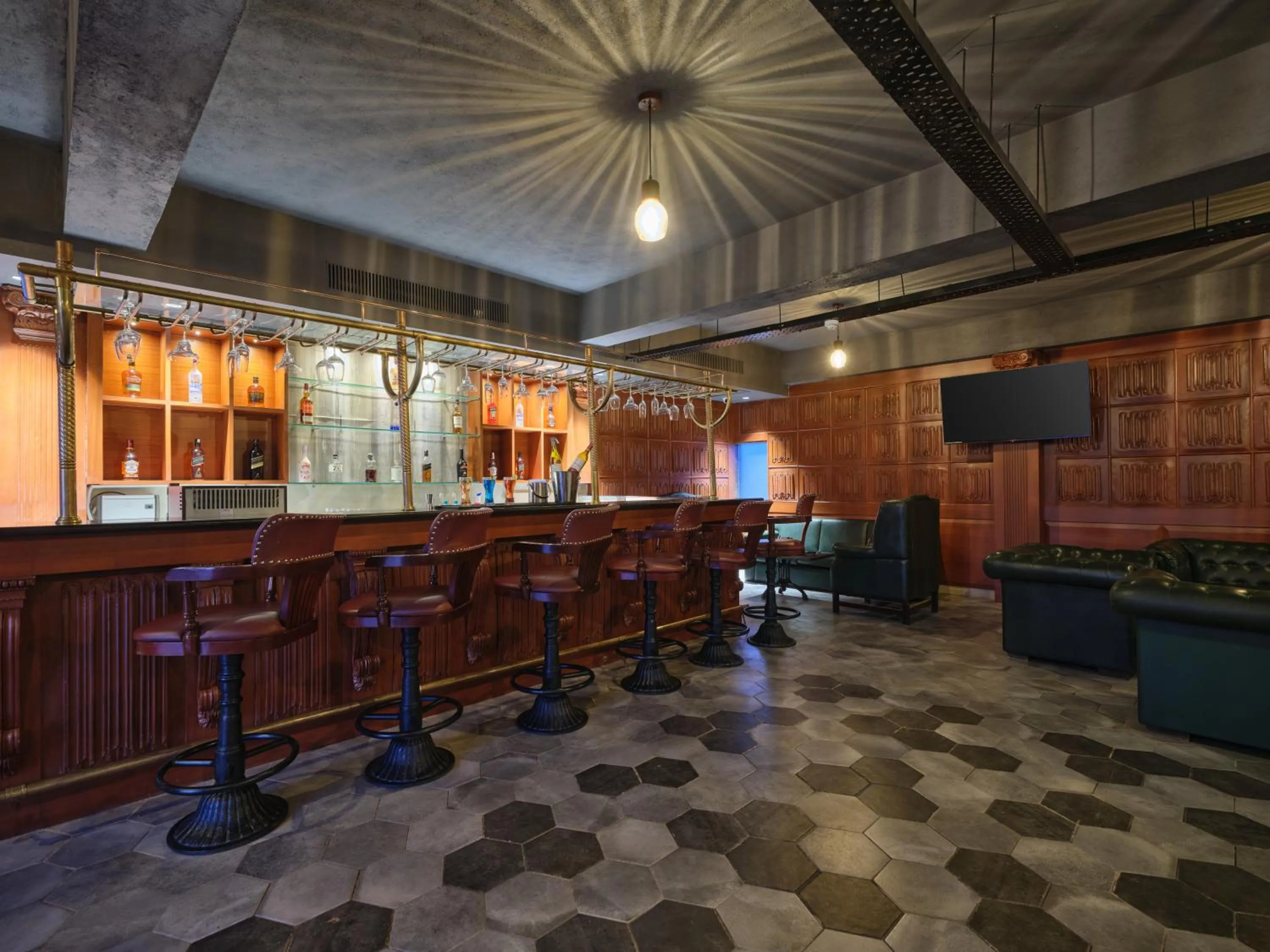 Lounge or bar in Regenta Place Gwalior