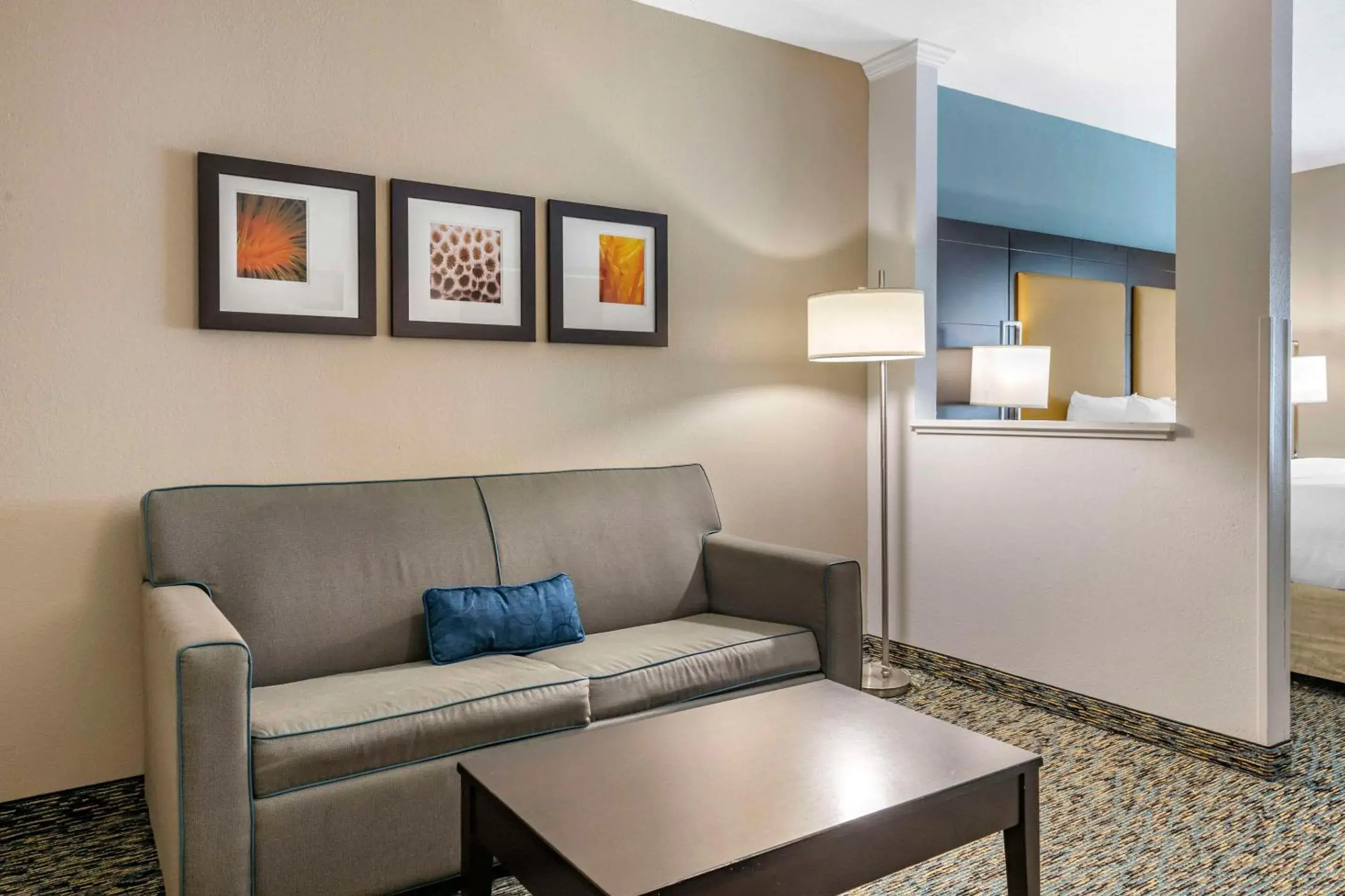 King Suite with Accessible Tub - Accessible/Non-Smoking in Comfort Suites Fort Lauderdale Airport South & Cruise Port King Suite with Accessible Tub - Accessible/Non-Smoking in Comfort Suites Fort Lauderdale Airport South & Cruise Port