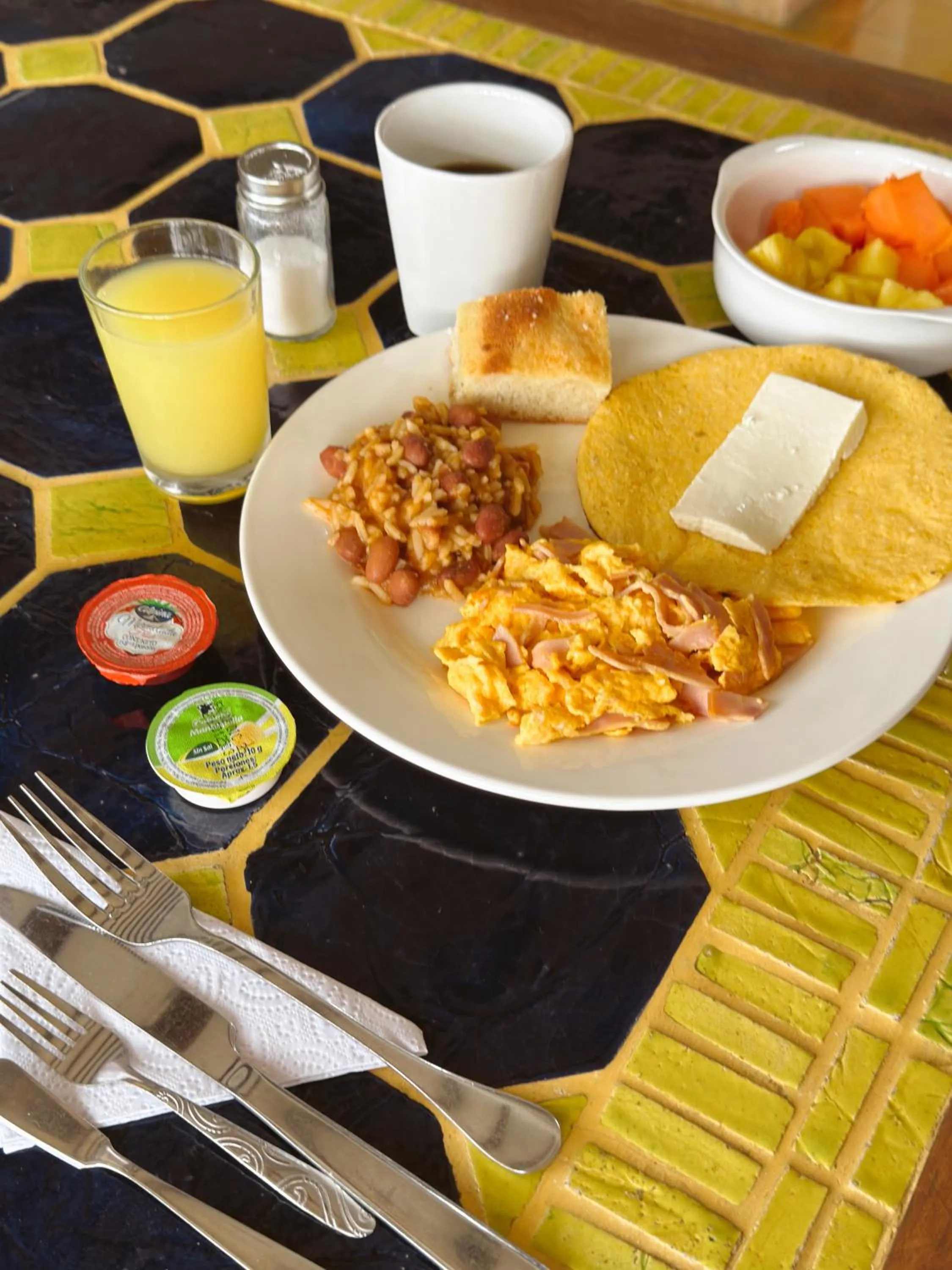 Breakfast in El Despertar Hotel