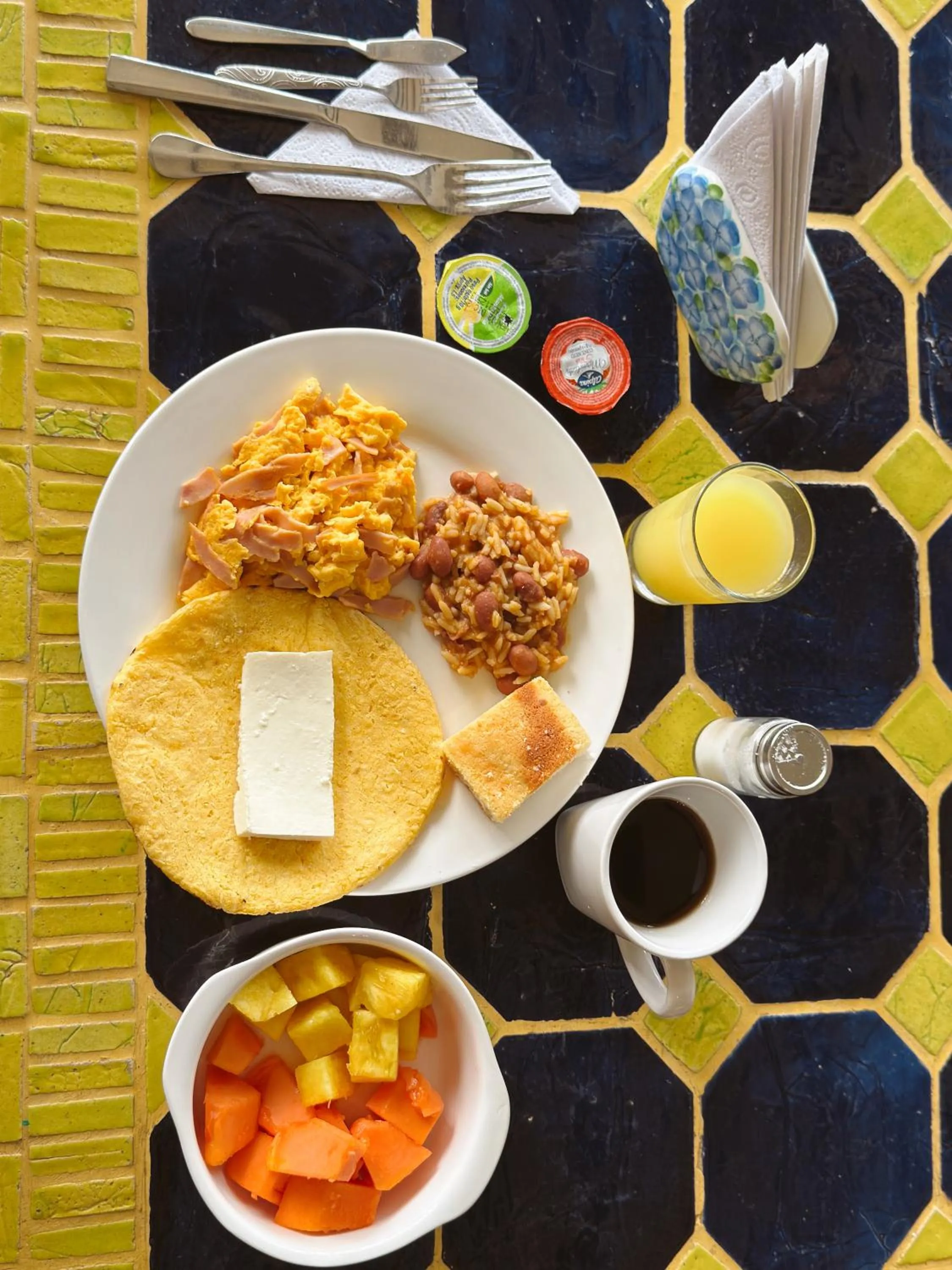 Breakfast in El Despertar Hotel