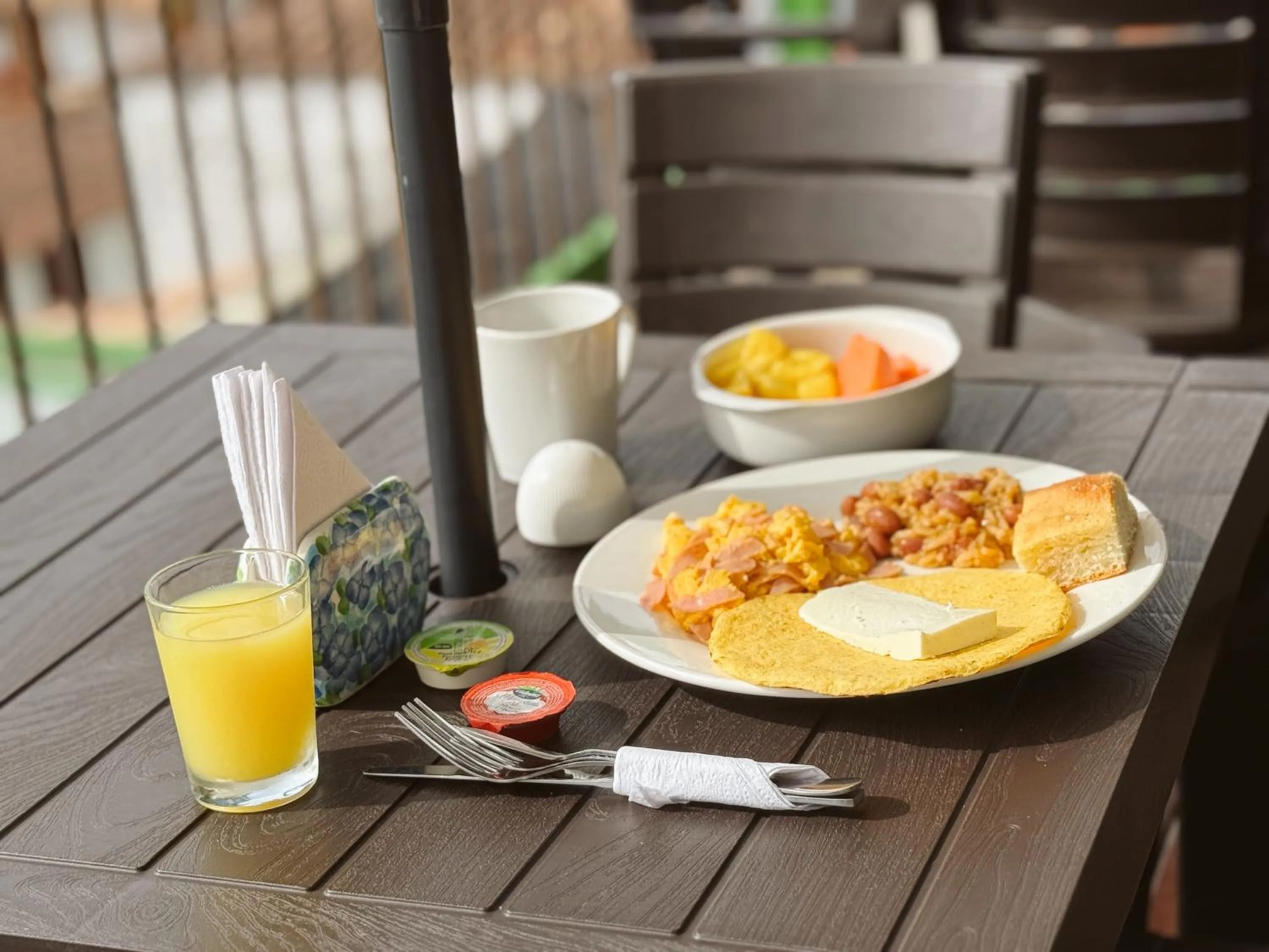 Breakfast in El Despertar Hotel