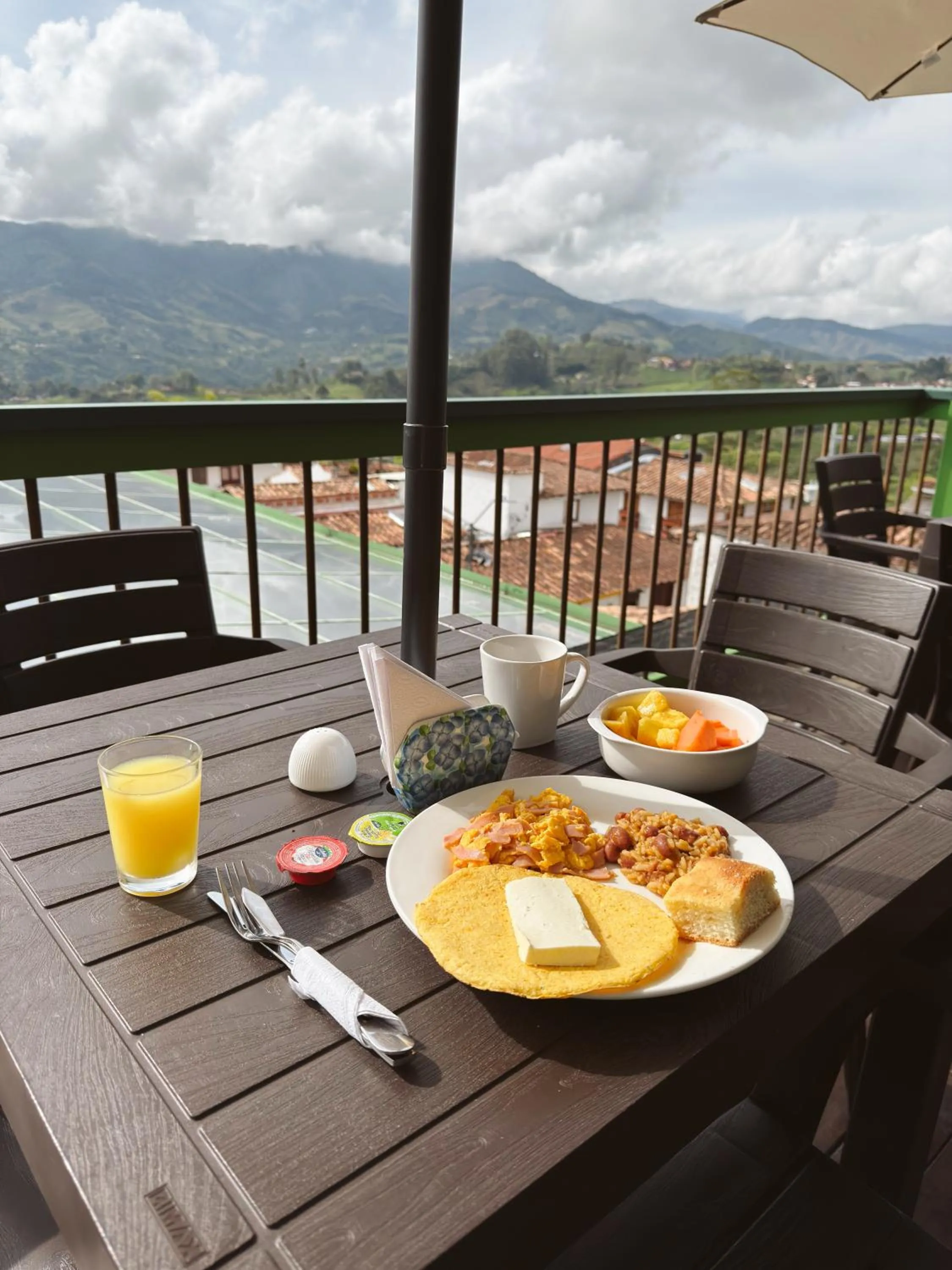 Breakfast in El Despertar Hotel