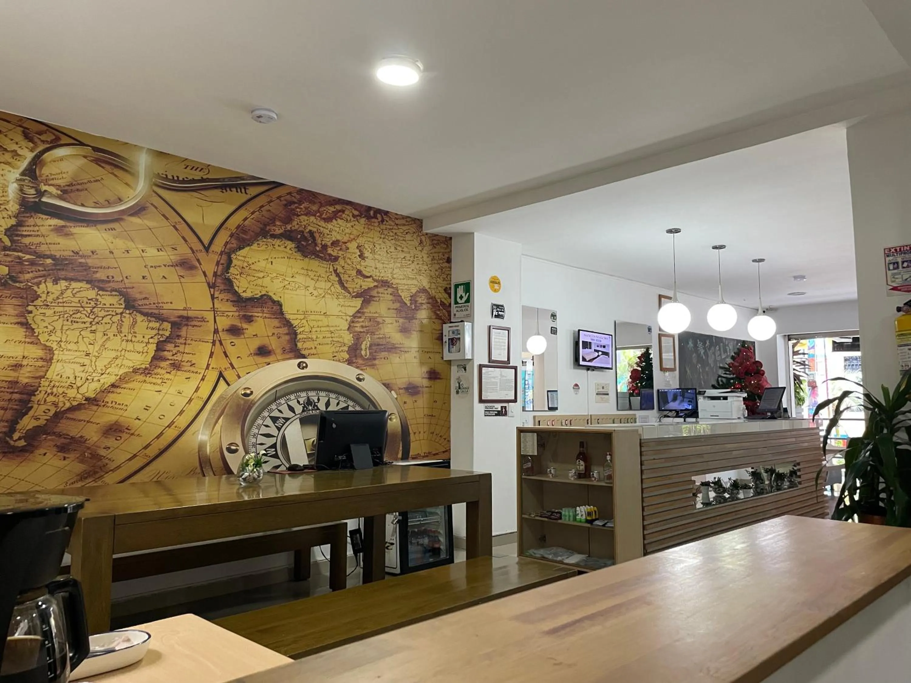 Living room in Hostal Lleras Calle 8