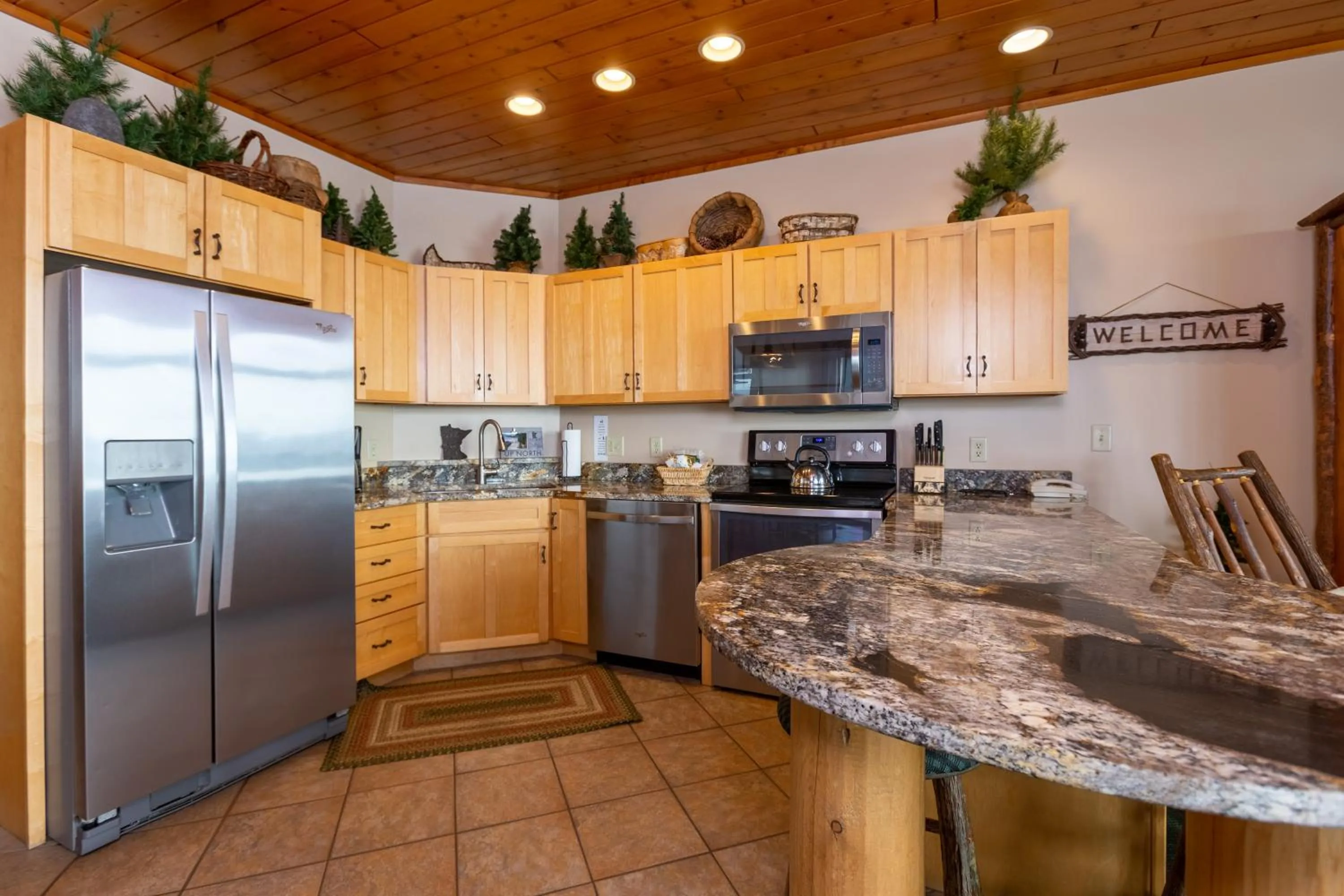 kitchen in Grand Superior Lodge