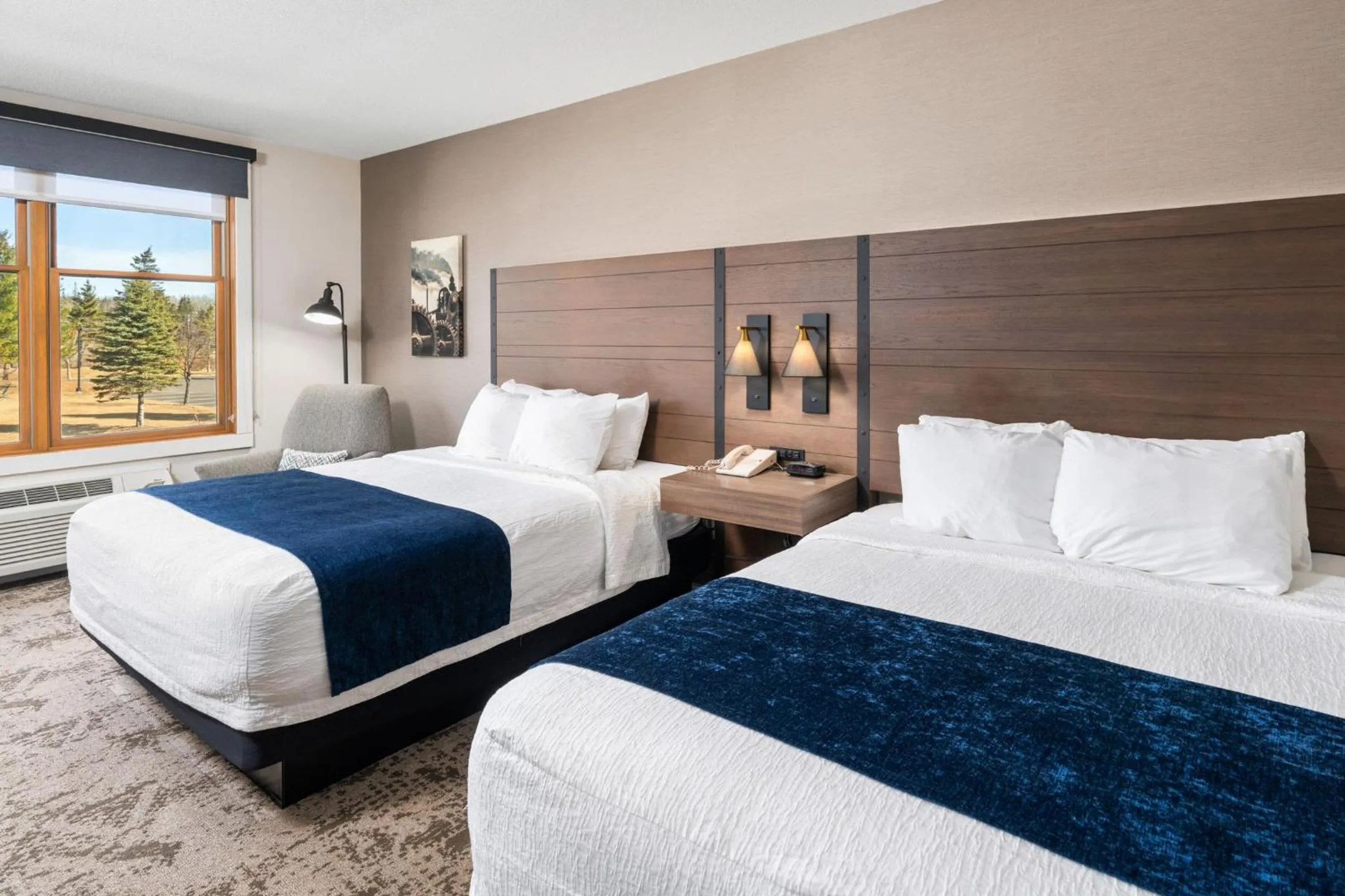 Bed in Grand Superior Lodge