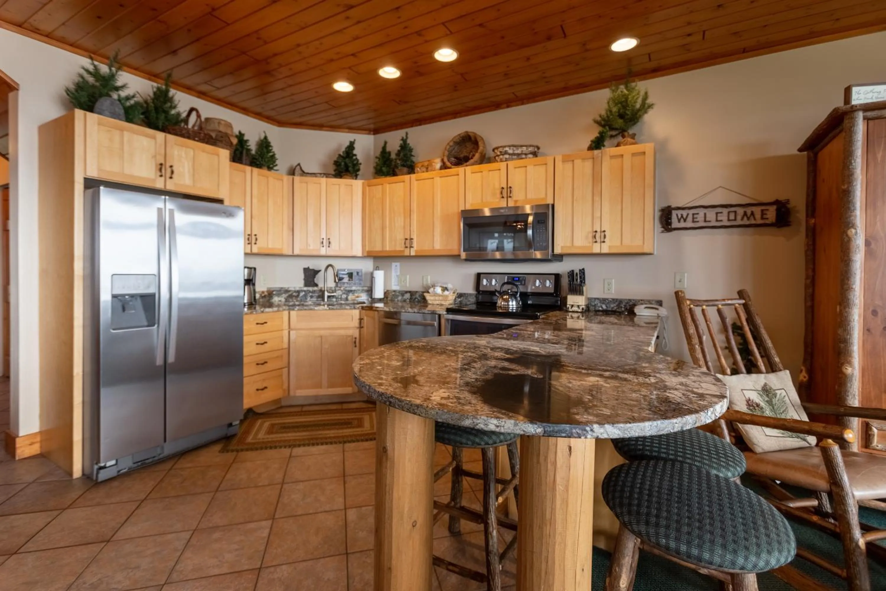 kitchen in Grand Superior Lodge