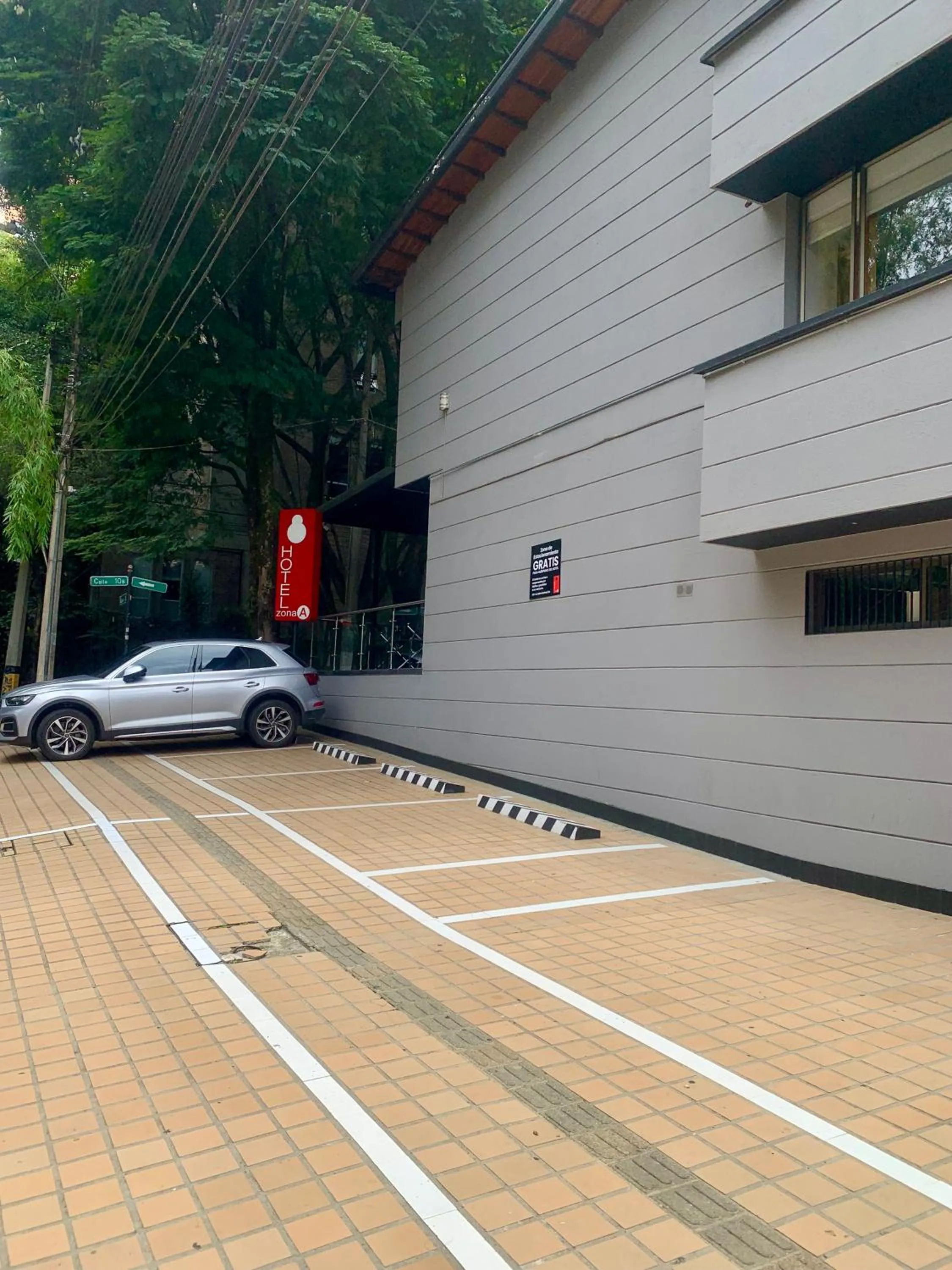 Patio in Hotel Zona A