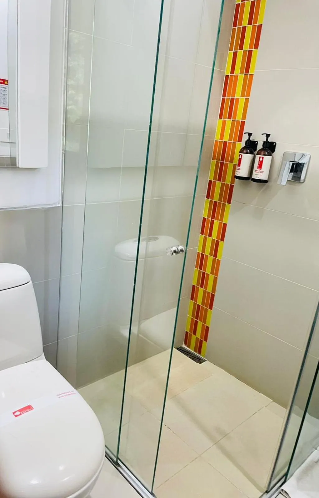 Shower in Hotel Zona A