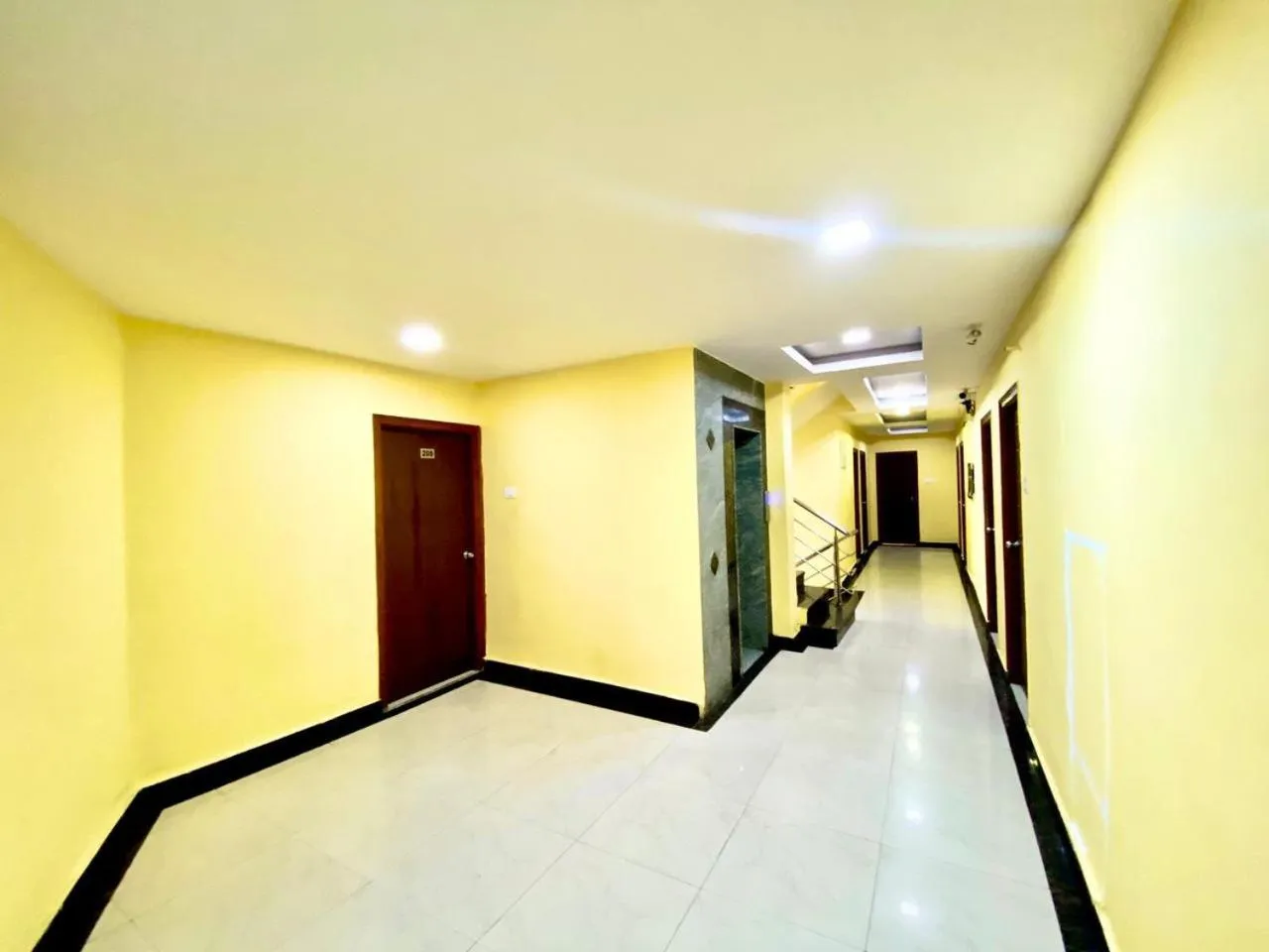 Property building in Hotel Sky Park