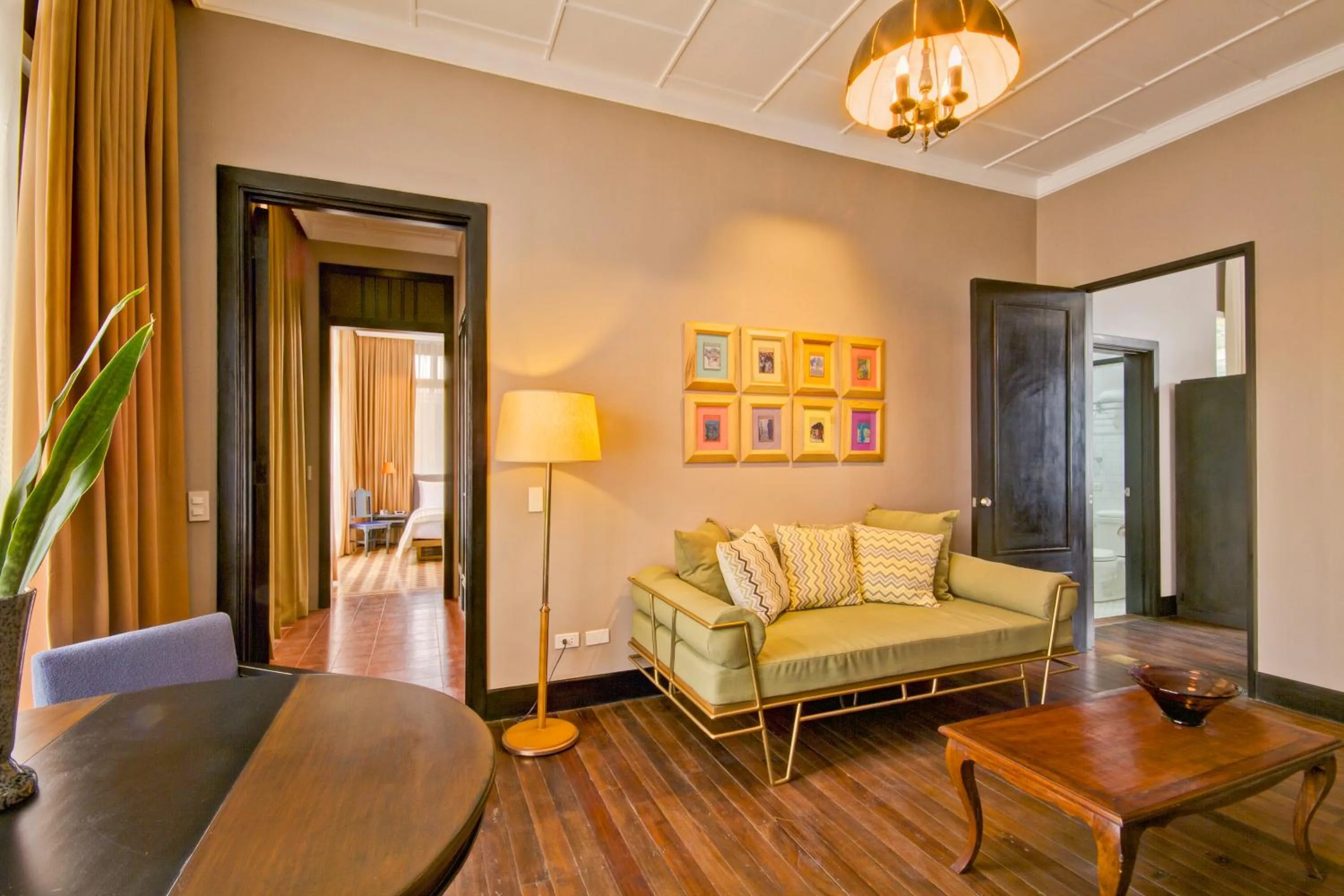 Living room in The Henry Hotel Manila