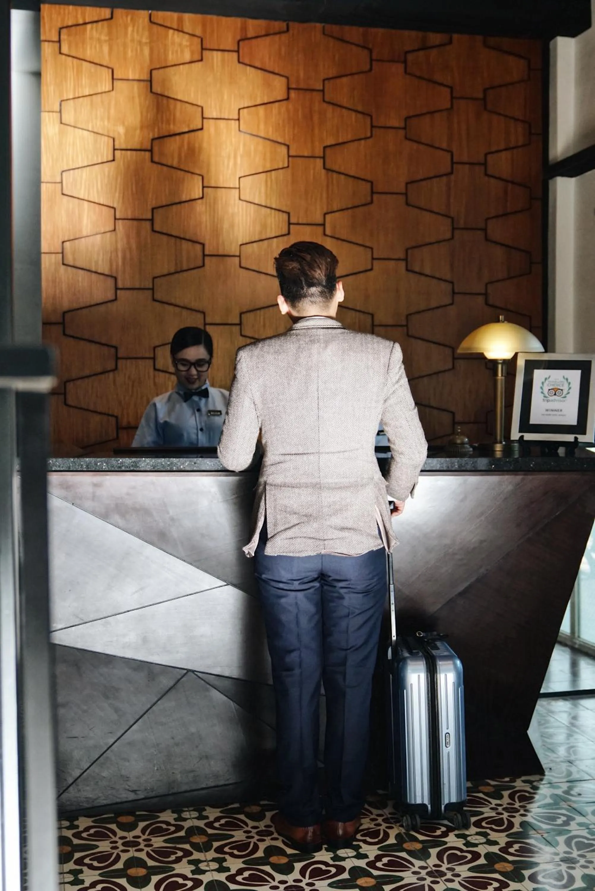 Lobby or reception in The Henry Hotel Manila