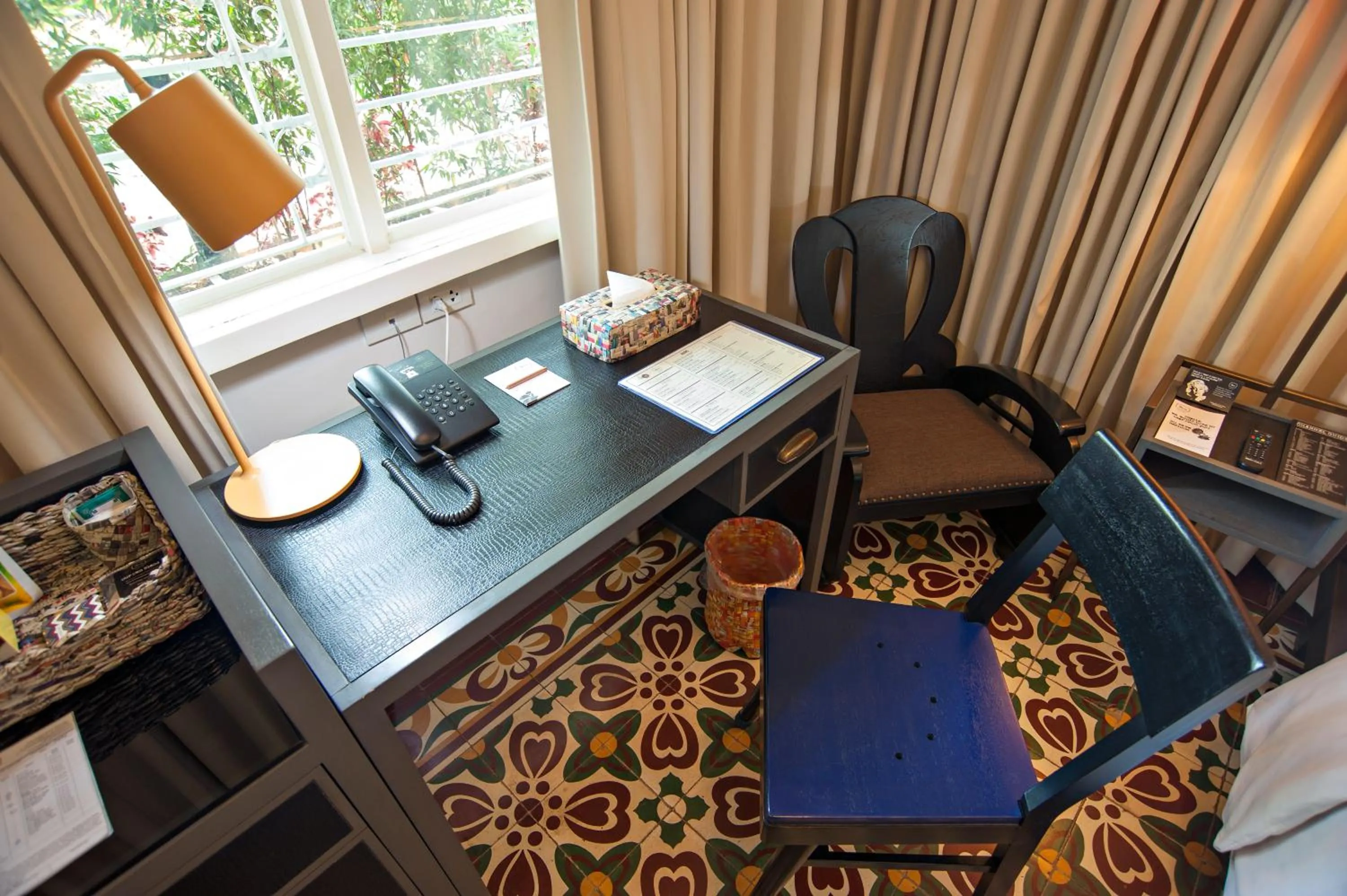 Seating area in The Henry Hotel Manila