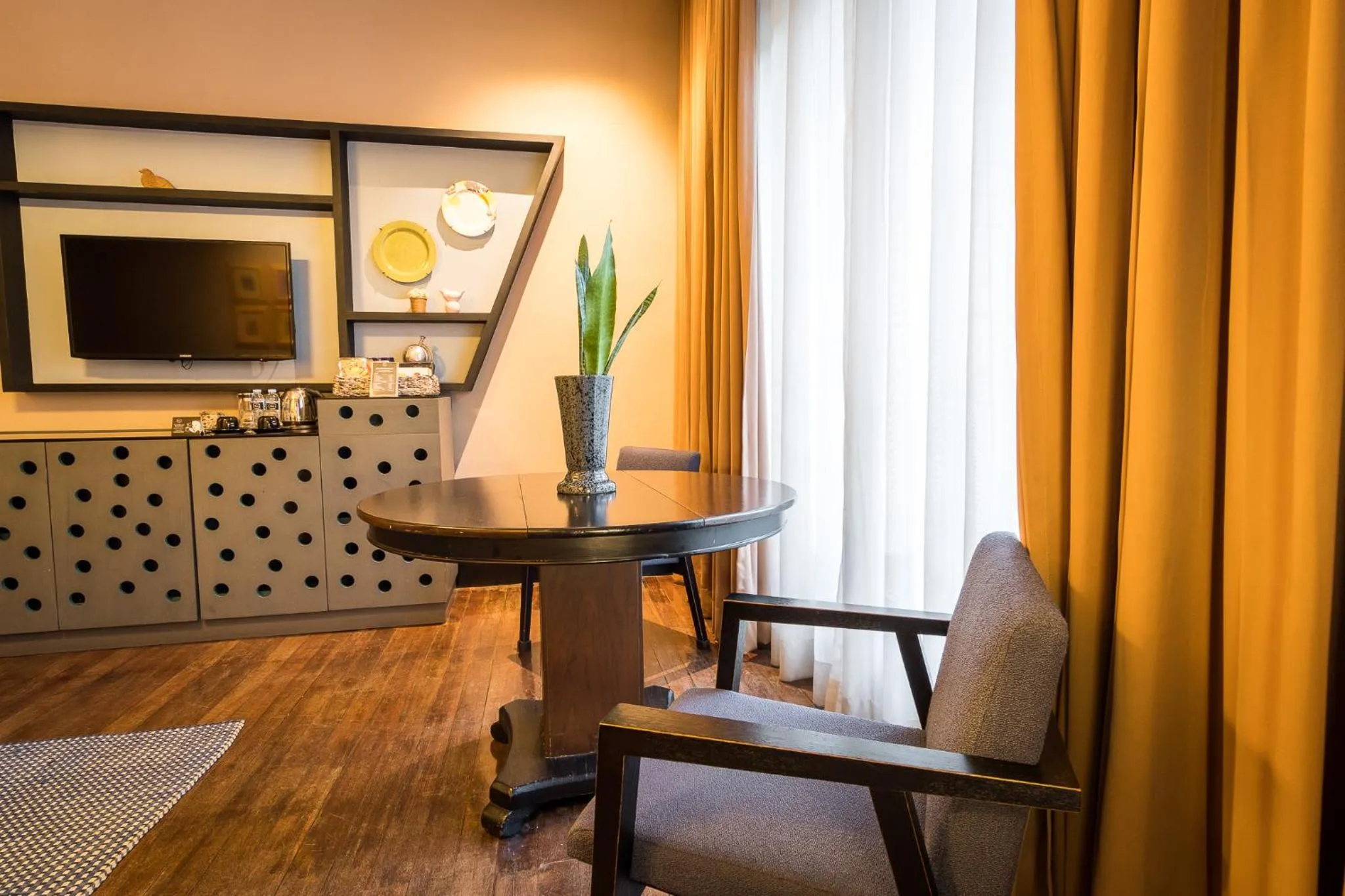 Living room in The Henry Hotel Manila