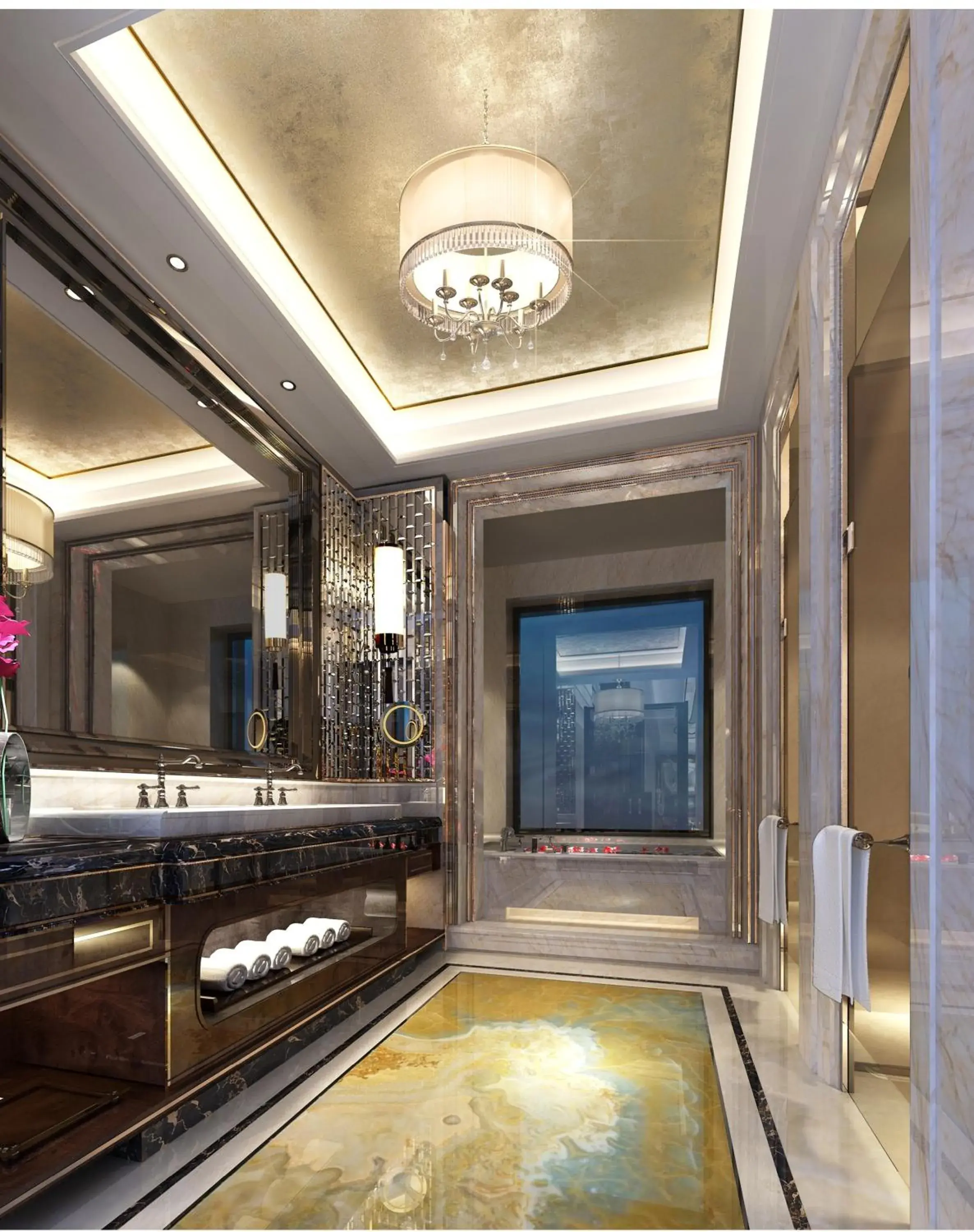 Executive Deluxe Twin Room in Wanda Realm Longyan Executive Deluxe Twin Room in Wanda Realm Longyan