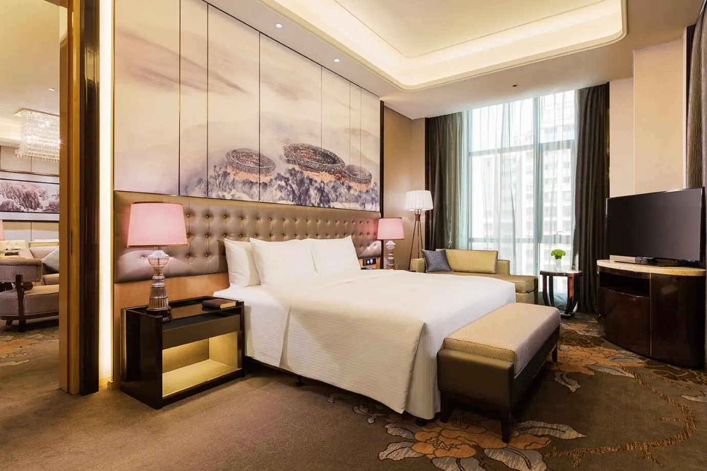 Bed in Wanda Realm Longyan