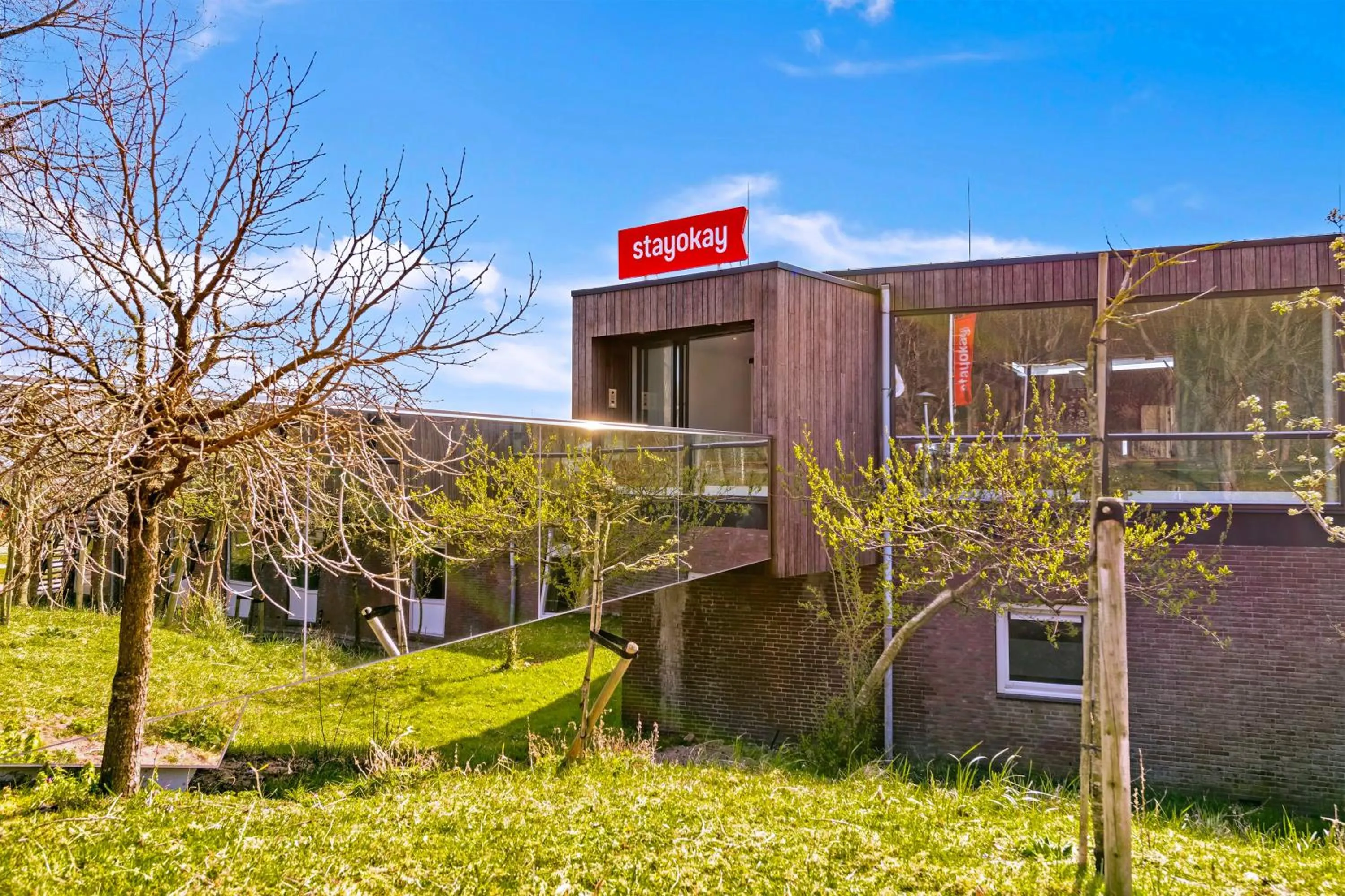 Facade/entrance in Stayokay Hostel Noordwijk