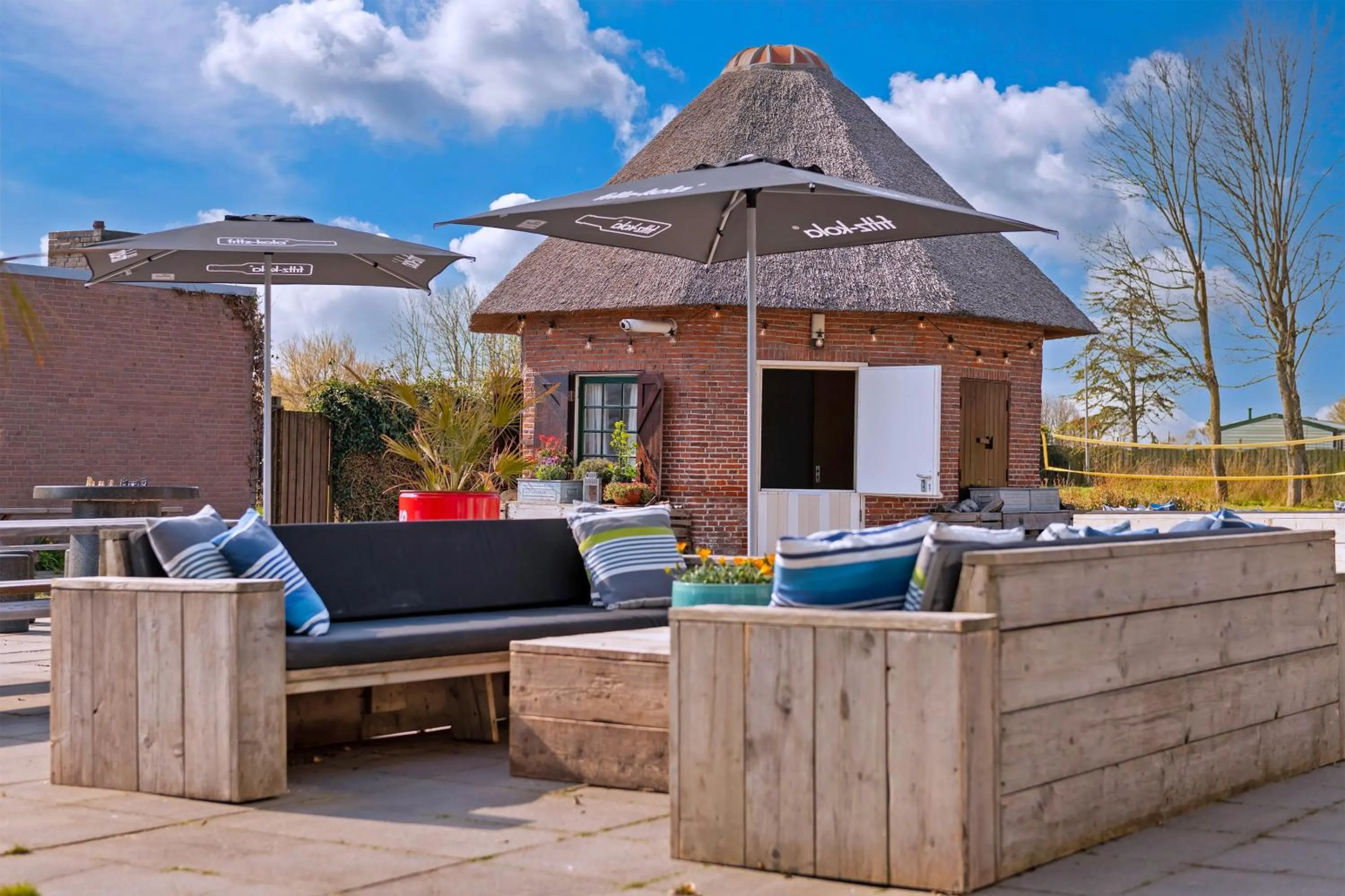 Balcony/Terrace in Stayokay Hostel Noordwijk