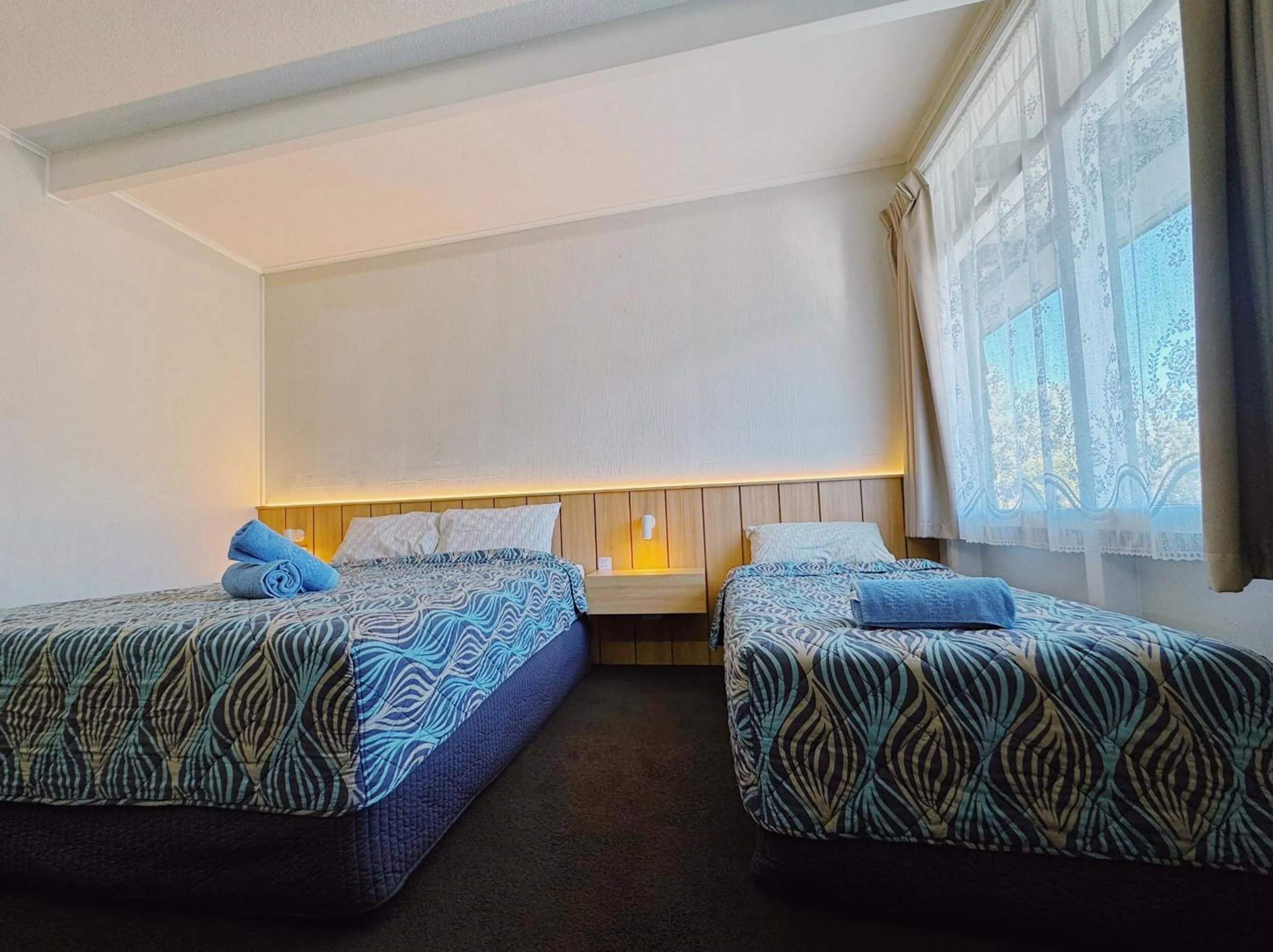 Bed in Seymour Motel