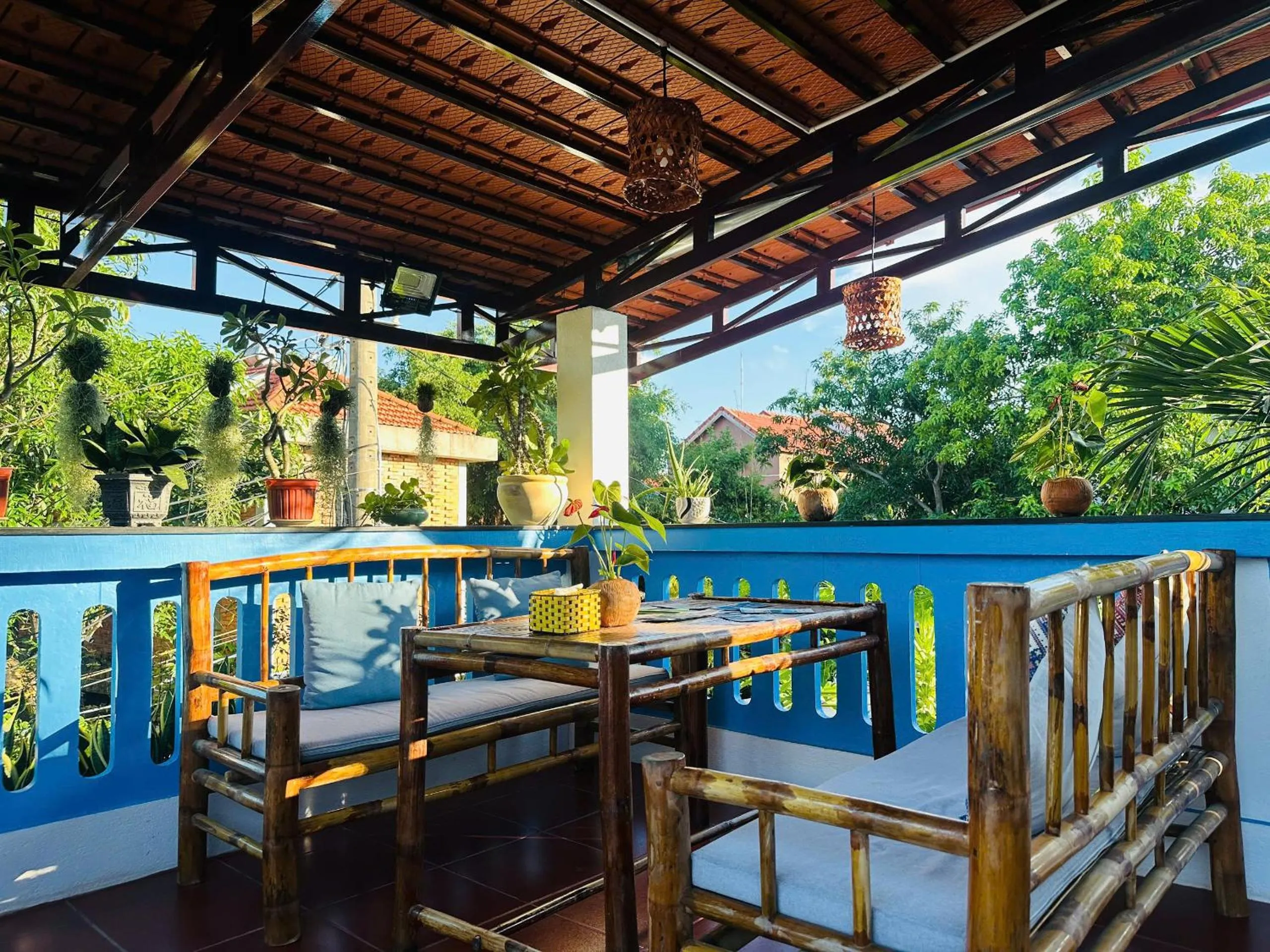 Balcony/Terrace in Local Beach Homestay