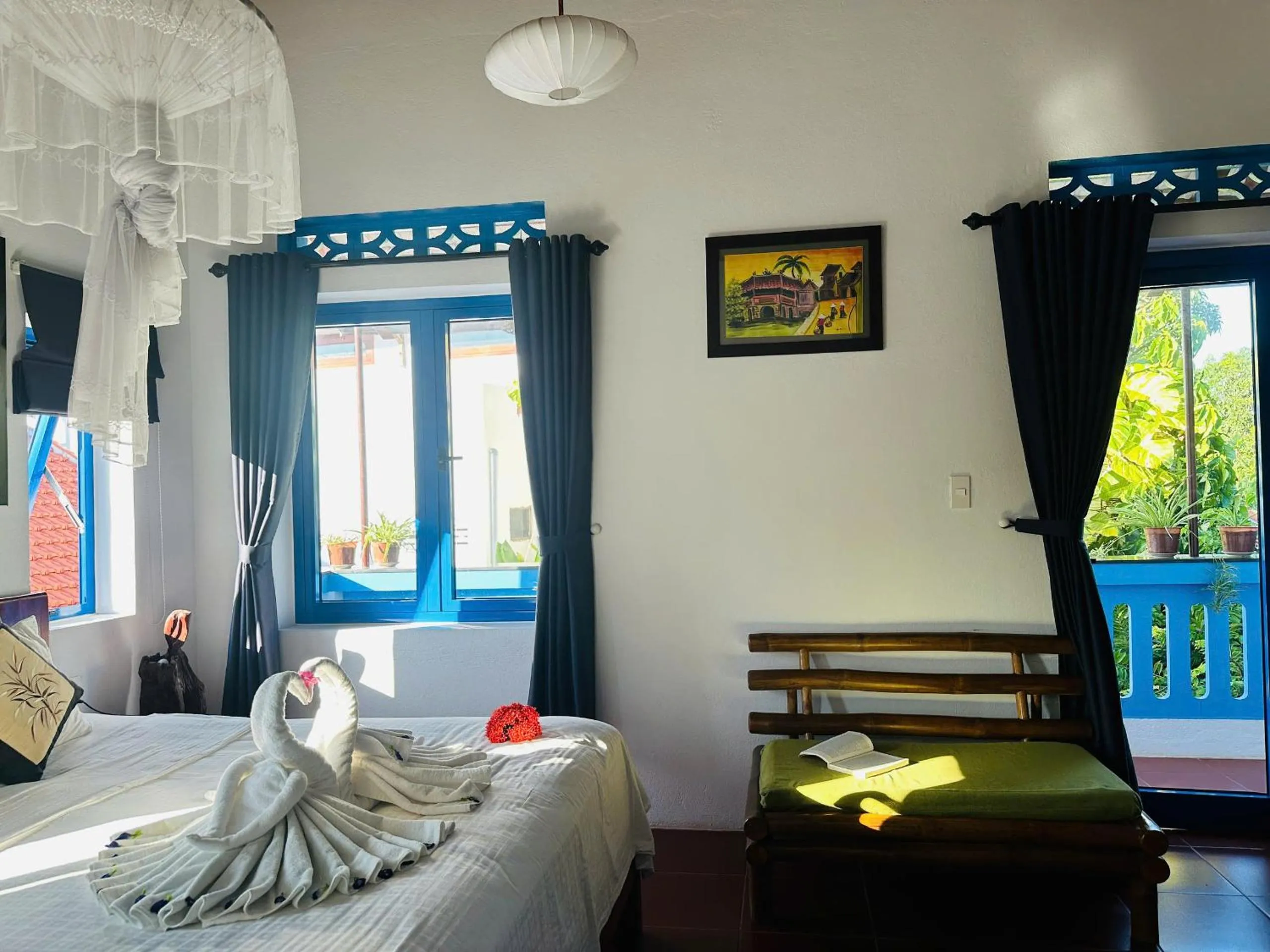 View (from property/room), Bed in Local Beach Homestay