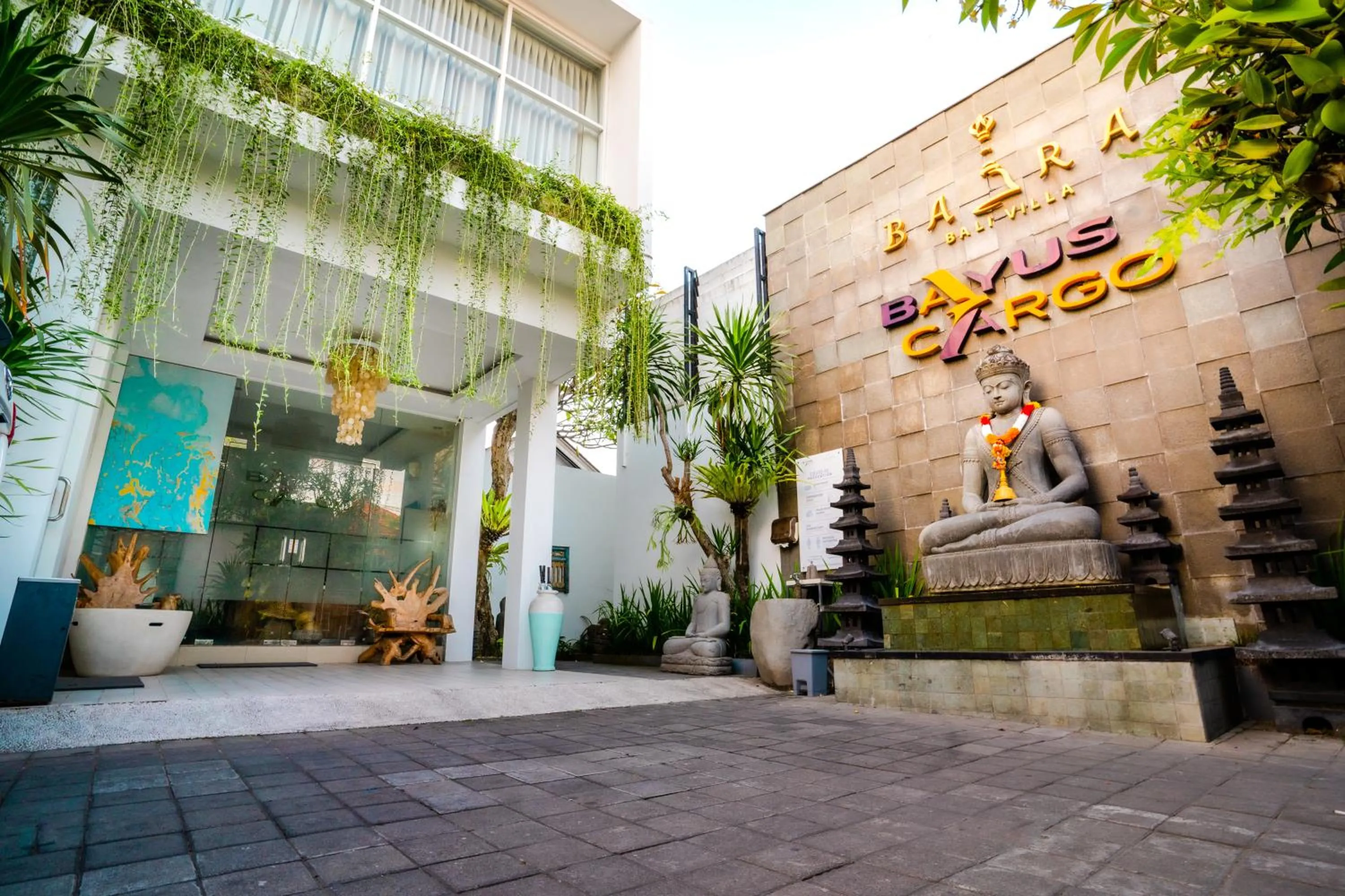 Lobby or reception in Bajra Bali Villa Seminyak