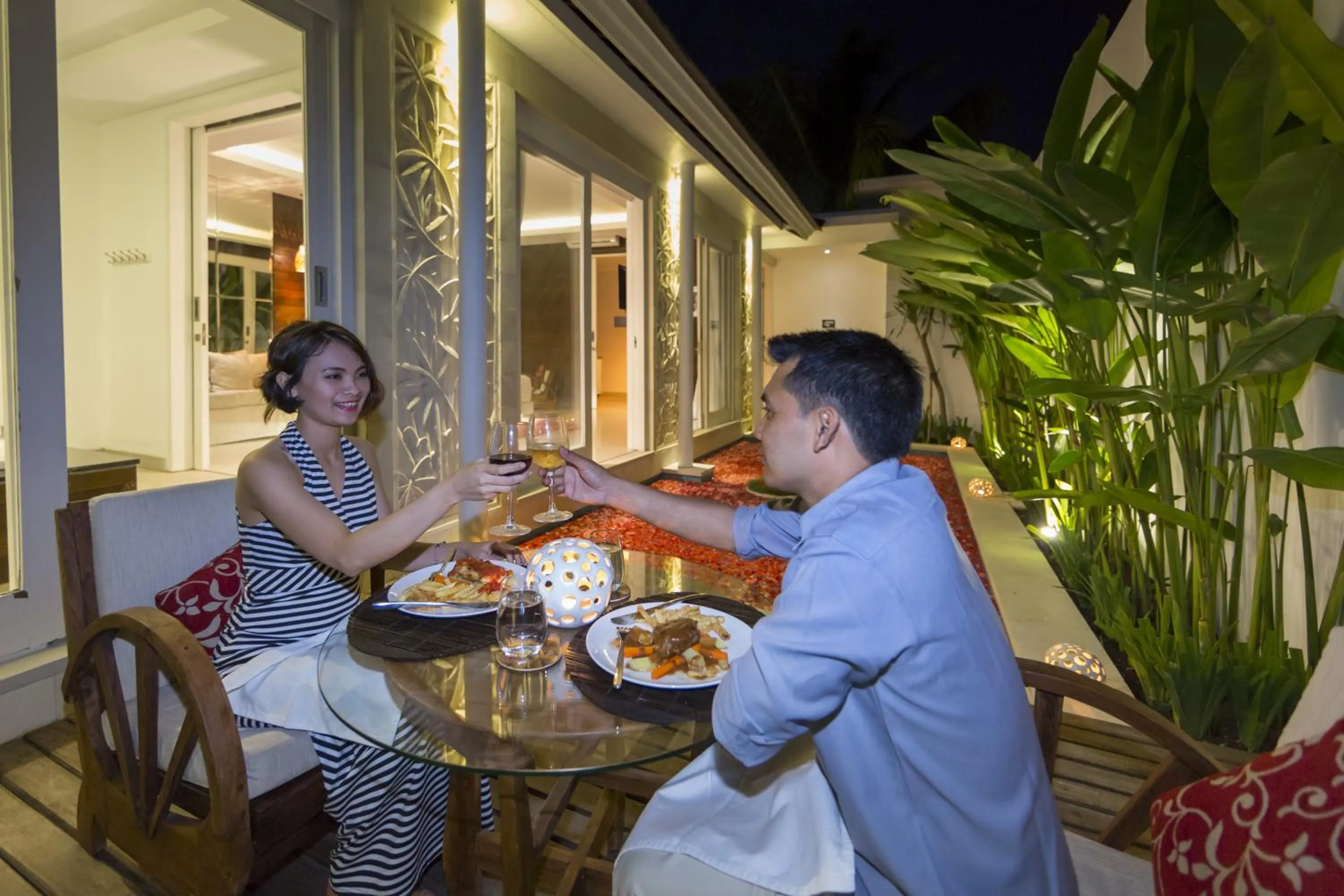 Food and drinks in Bajra Bali Villa Seminyak