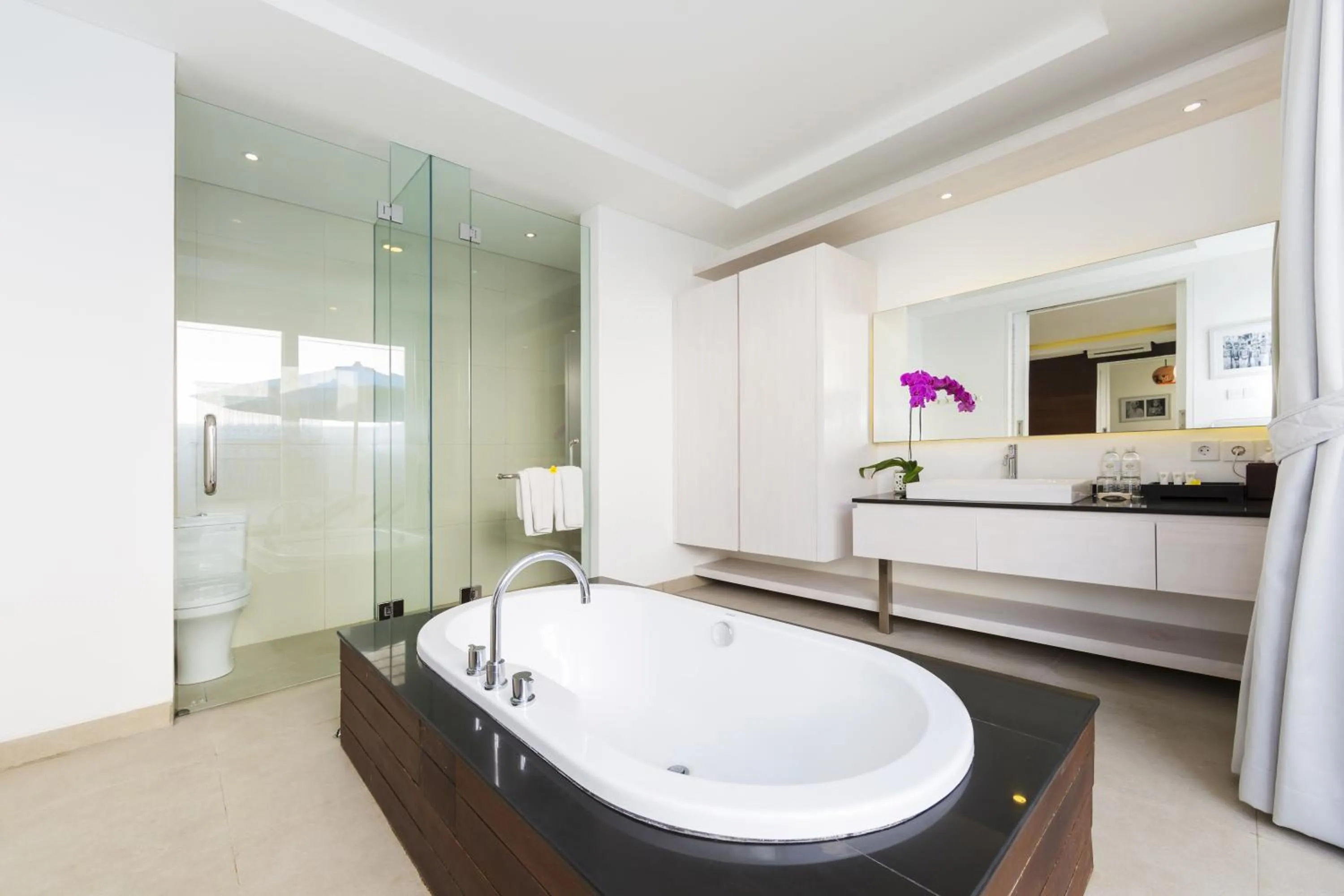 Shower in Bajra Bali Villa Seminyak