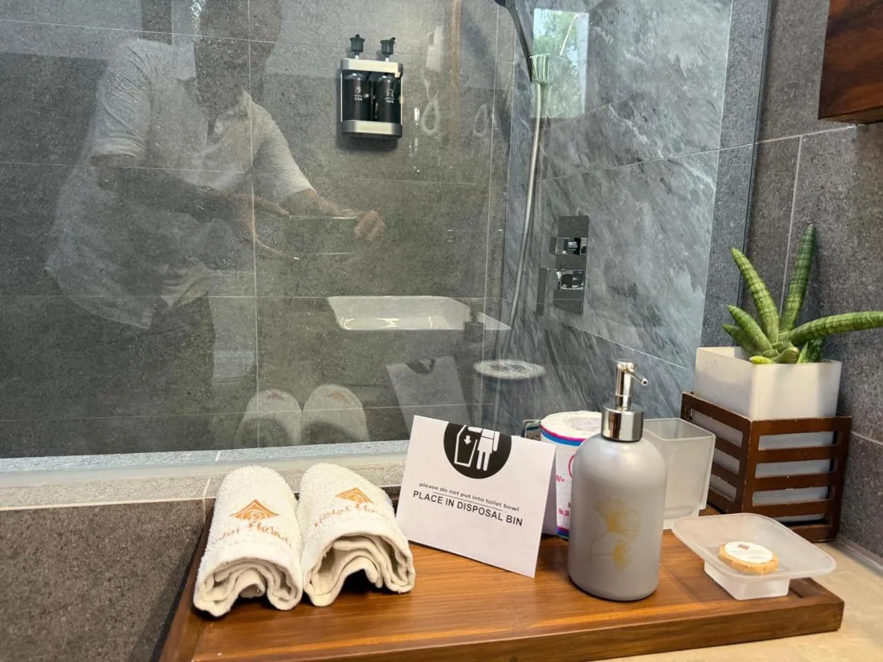 Bathroom in Hotel Heladiv