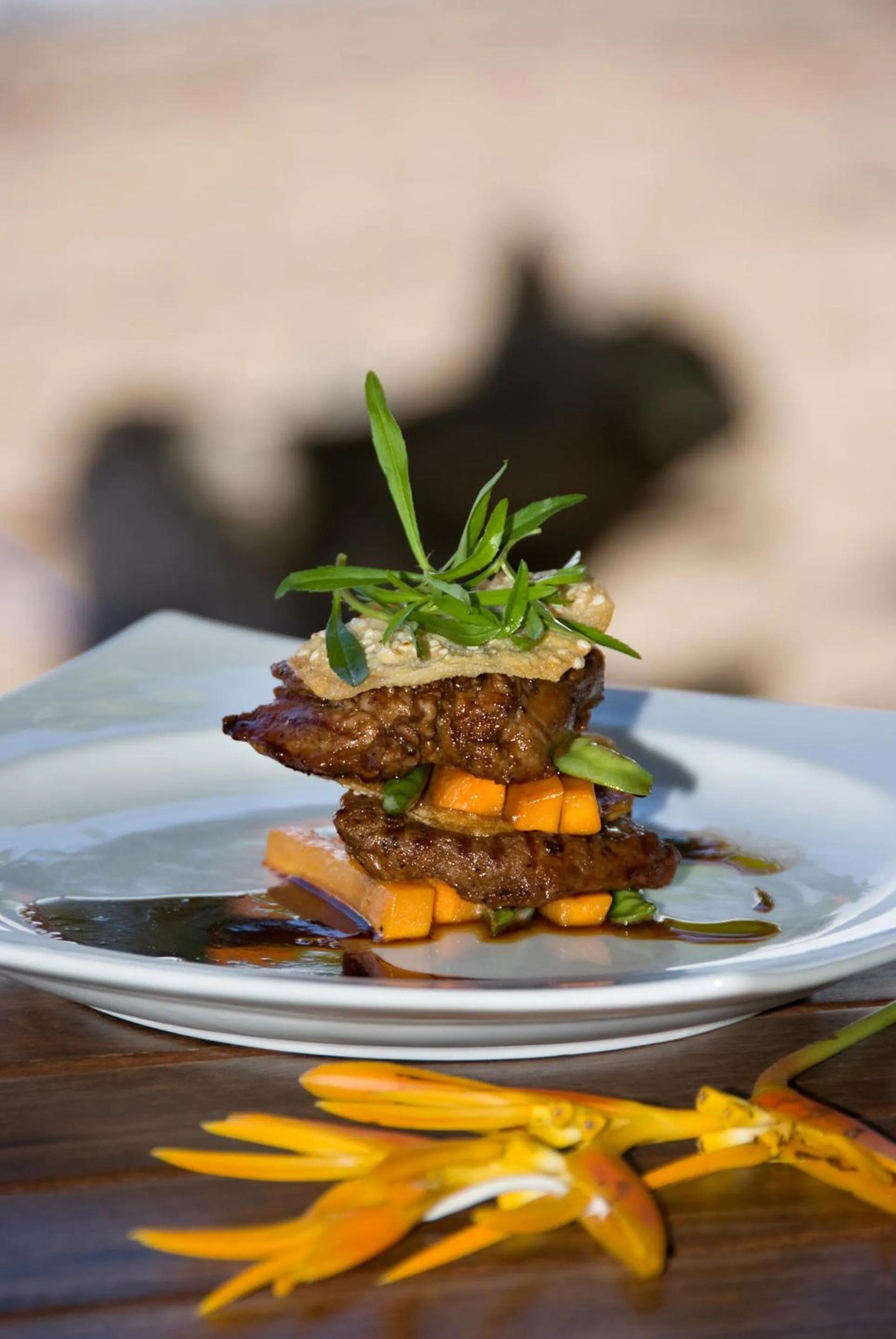 Food close-up in Atlantis Dive Resort Dumaguete