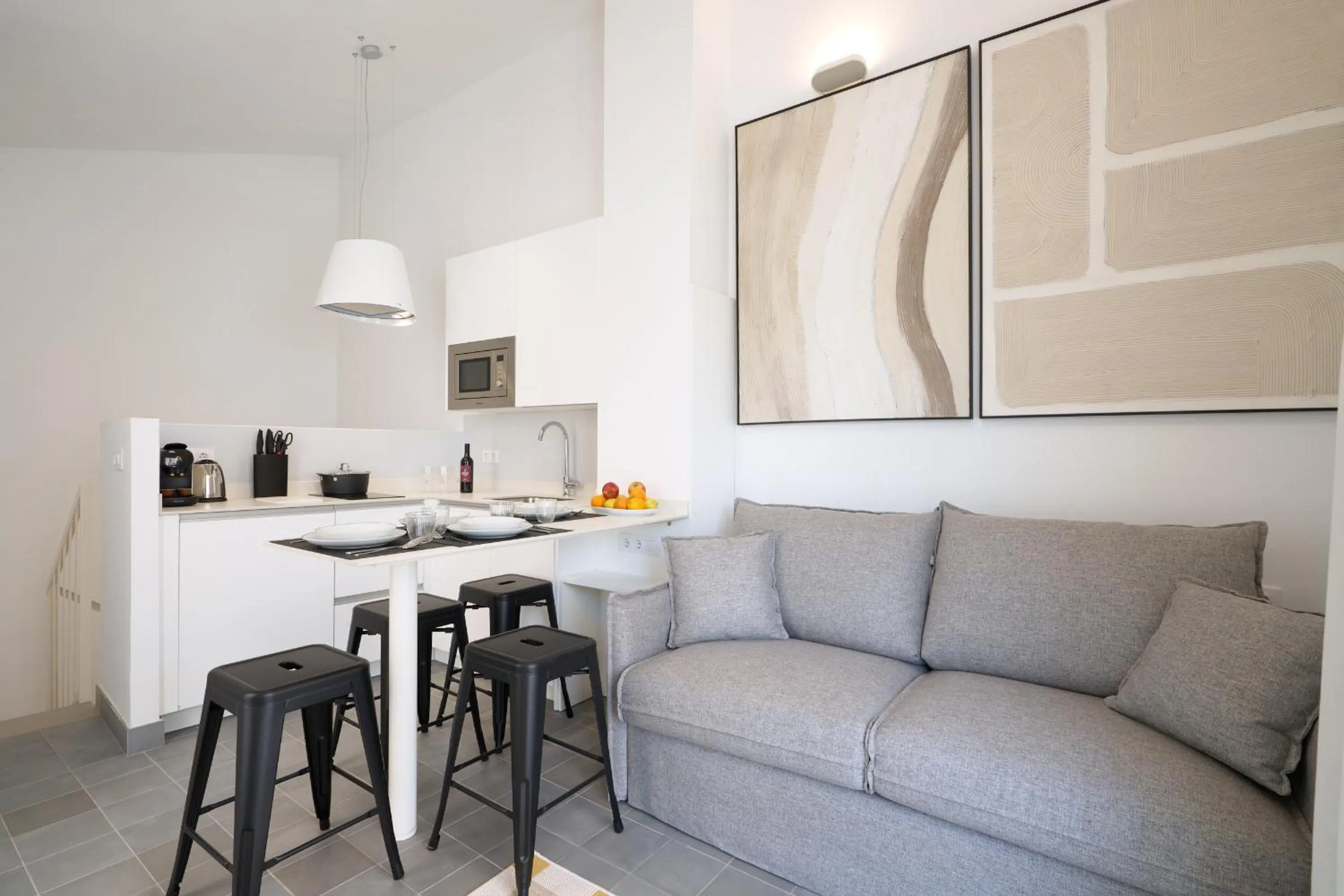 Seating area in Naranjas y Limones, by Homing U