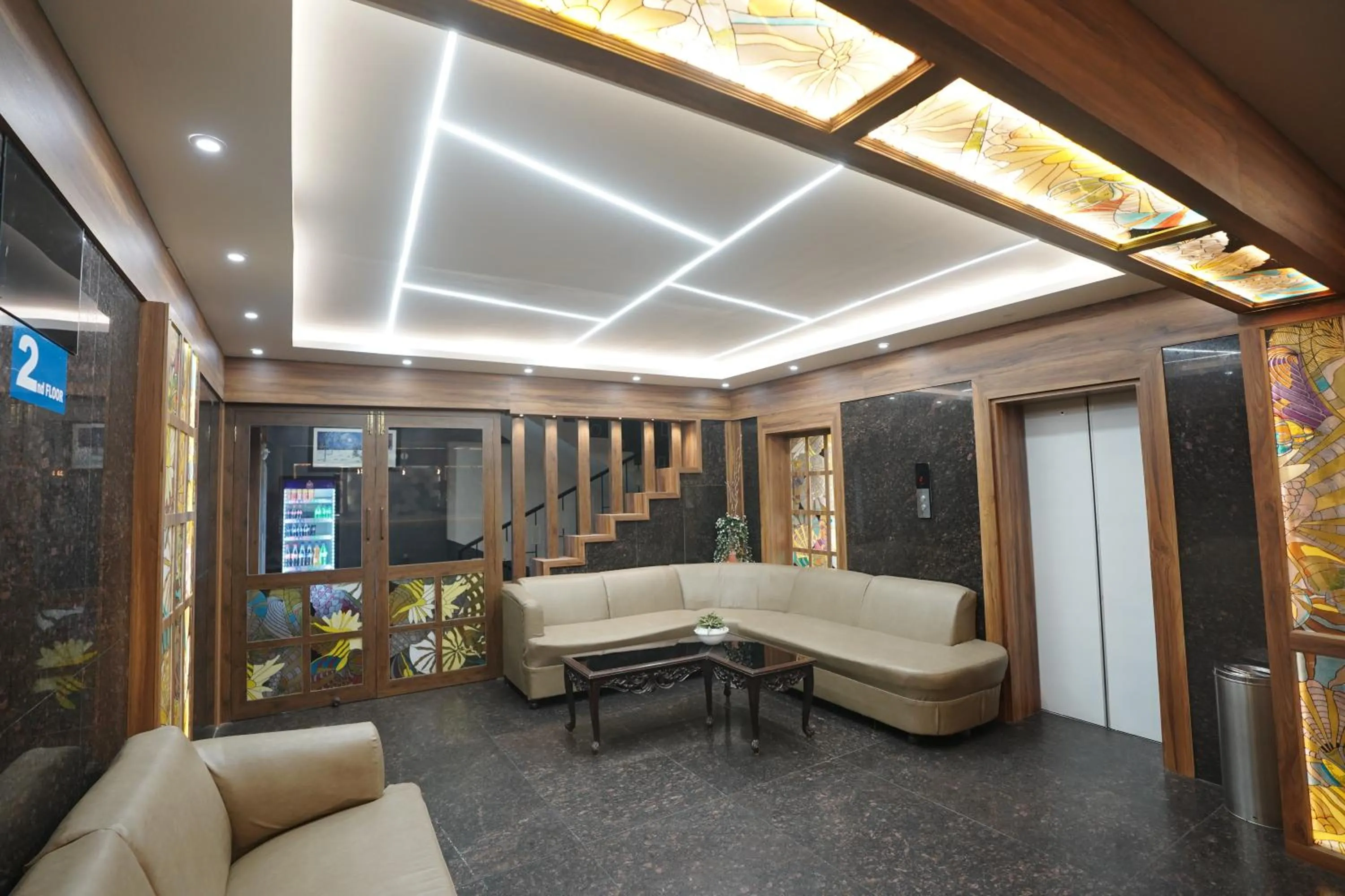 Lobby or reception in Luciya International Mysore