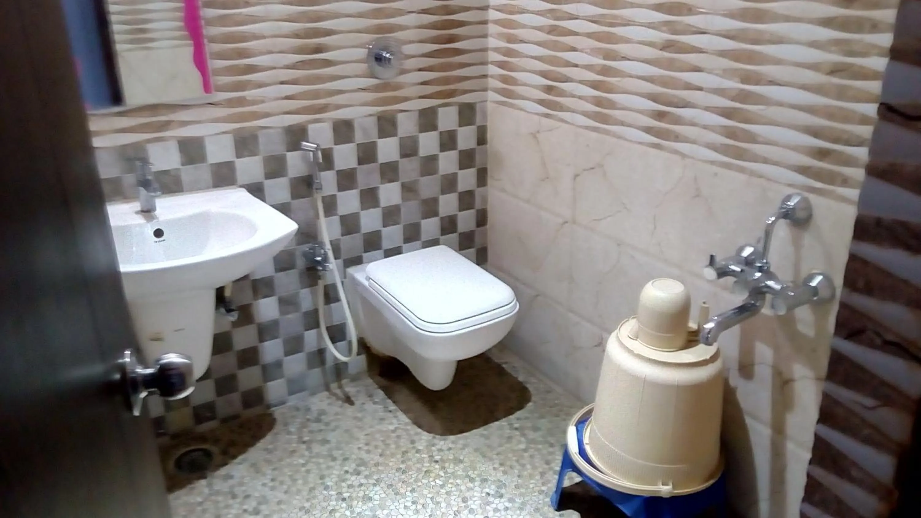 Bathroom in Luciya International Mysore