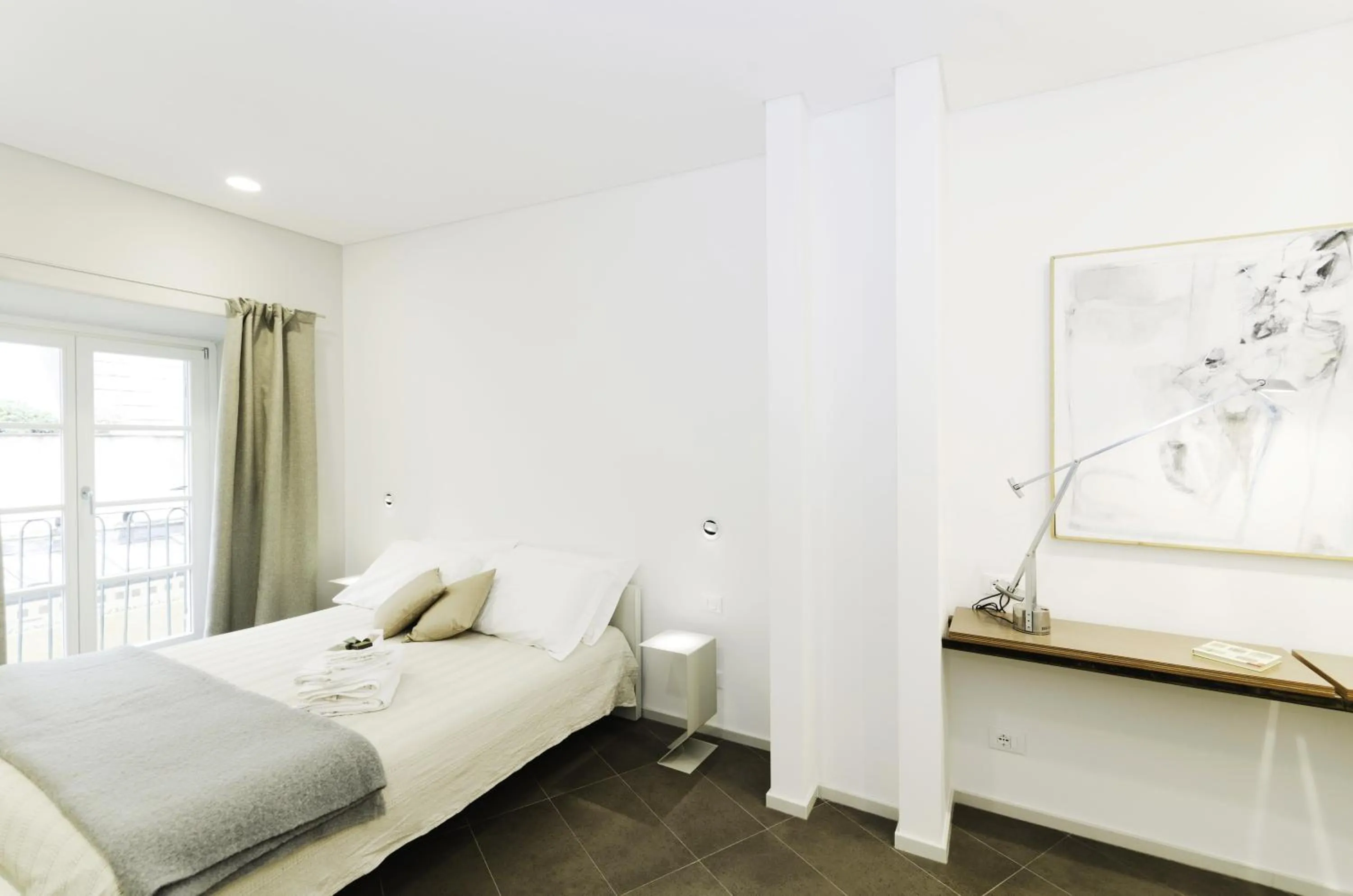 Bed in Genova Porto Antico Boutique Rooms