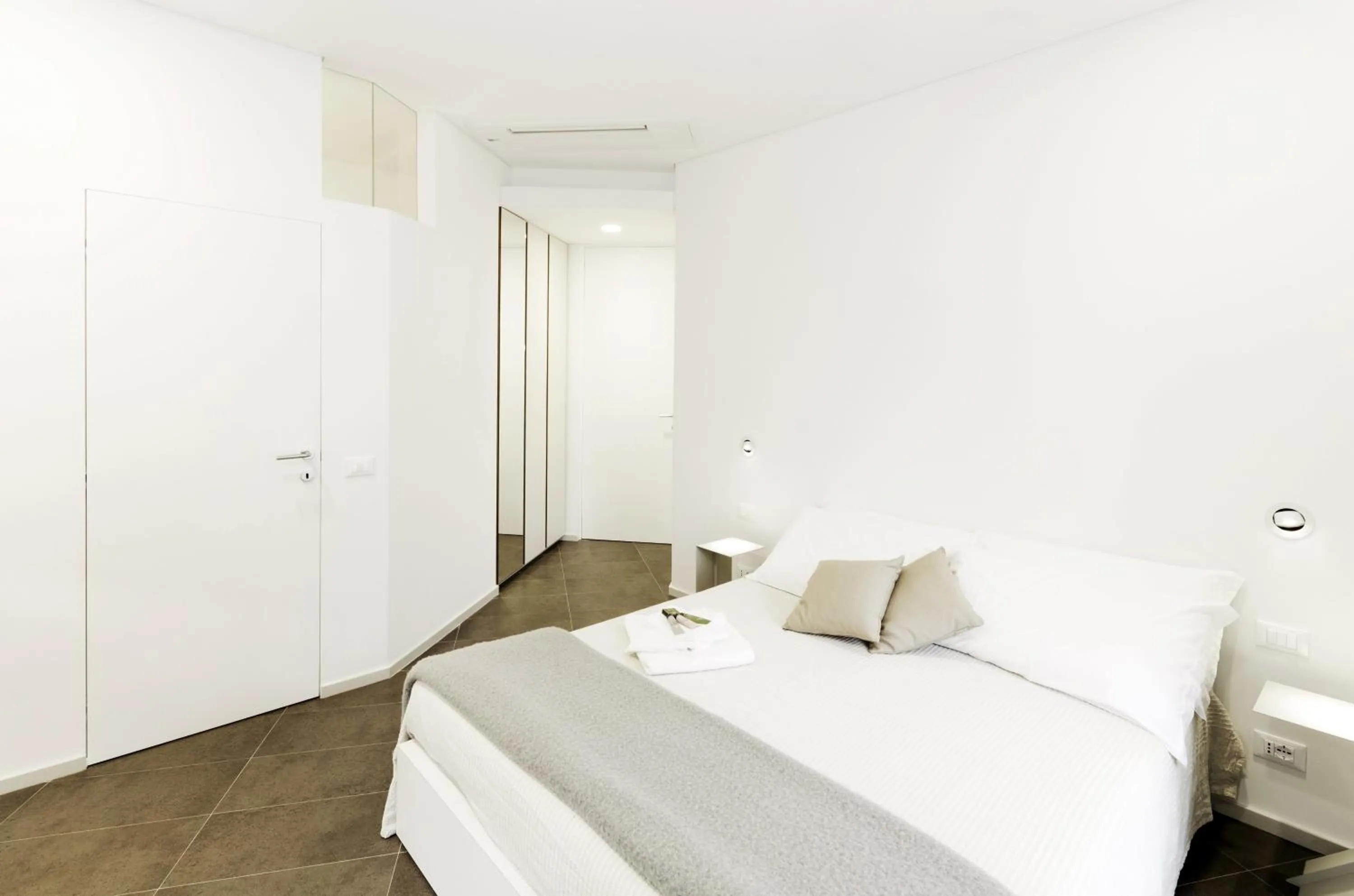 Bed in Genova Porto Antico Boutique Rooms