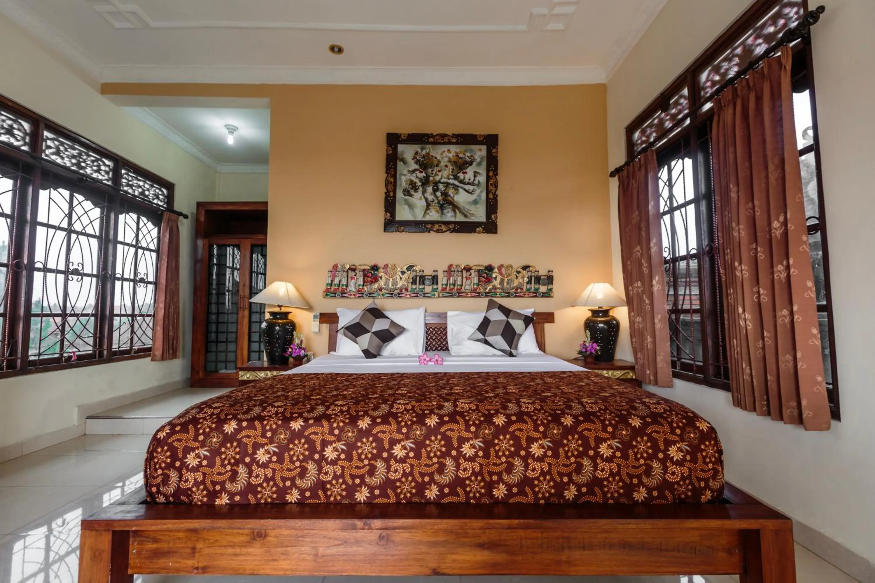 Bedroom, Bed in Warji House 2 Bisma