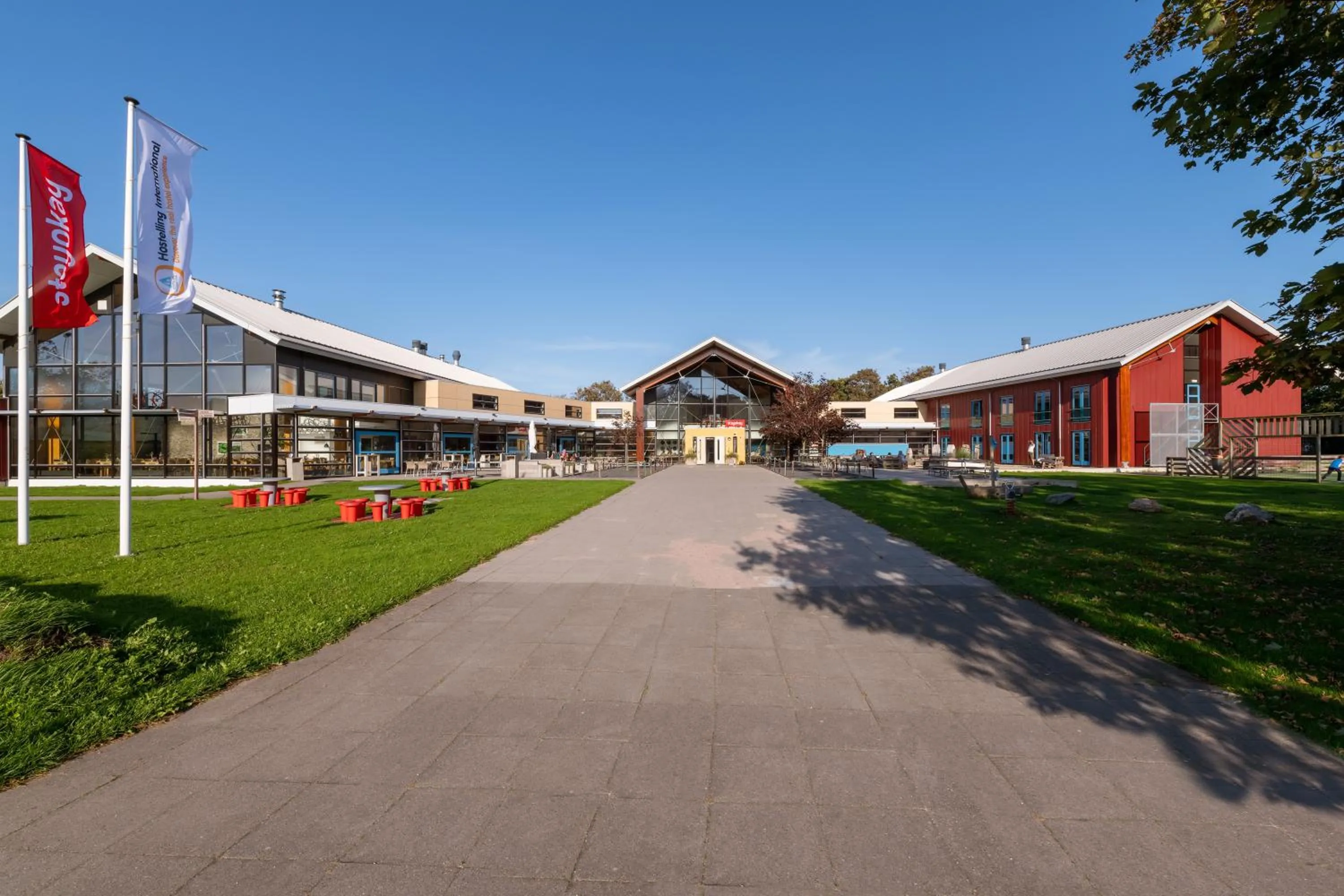 Property building in Stayokay Hostel Texel