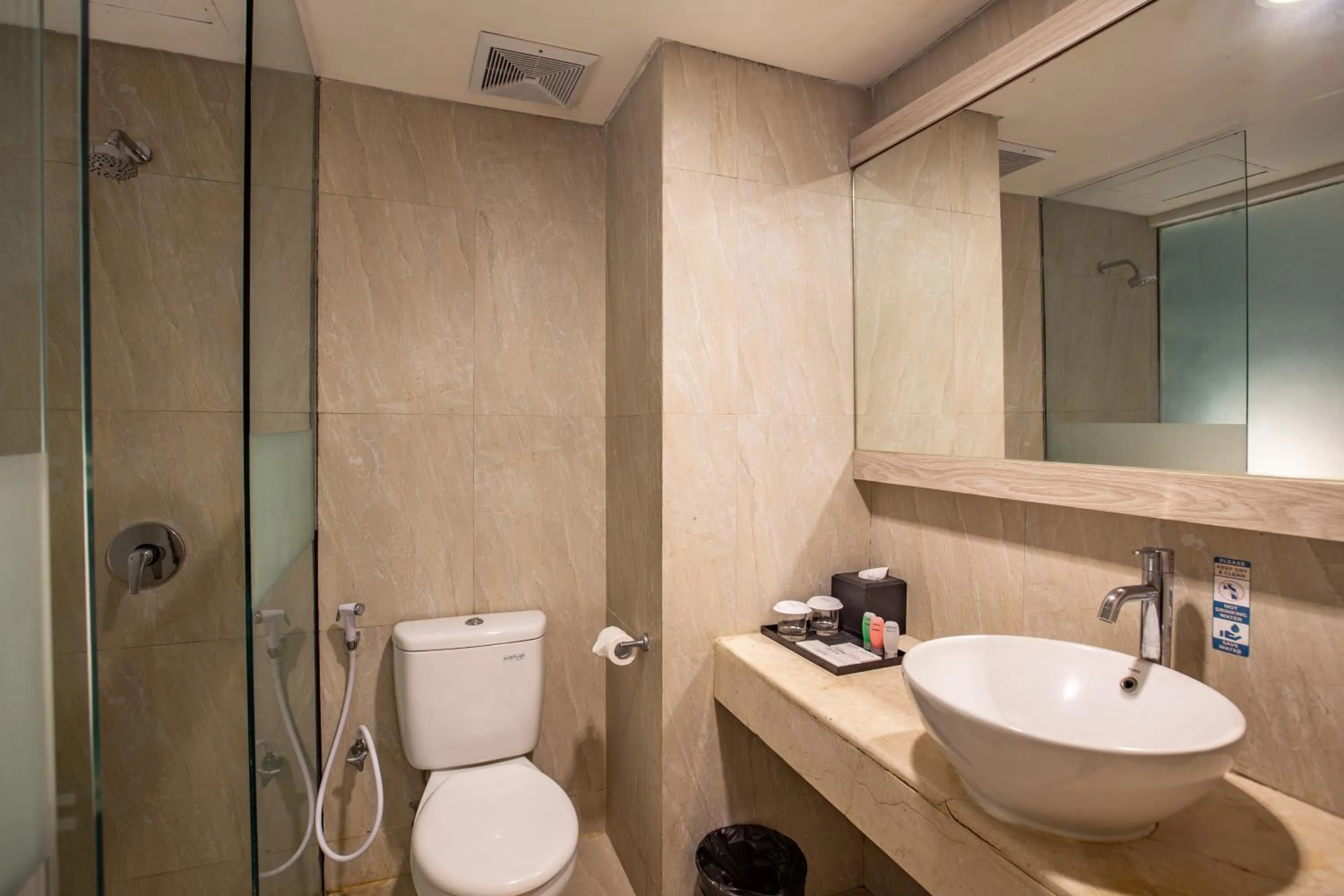 Bathroom in Liberta Seminyak Hotel