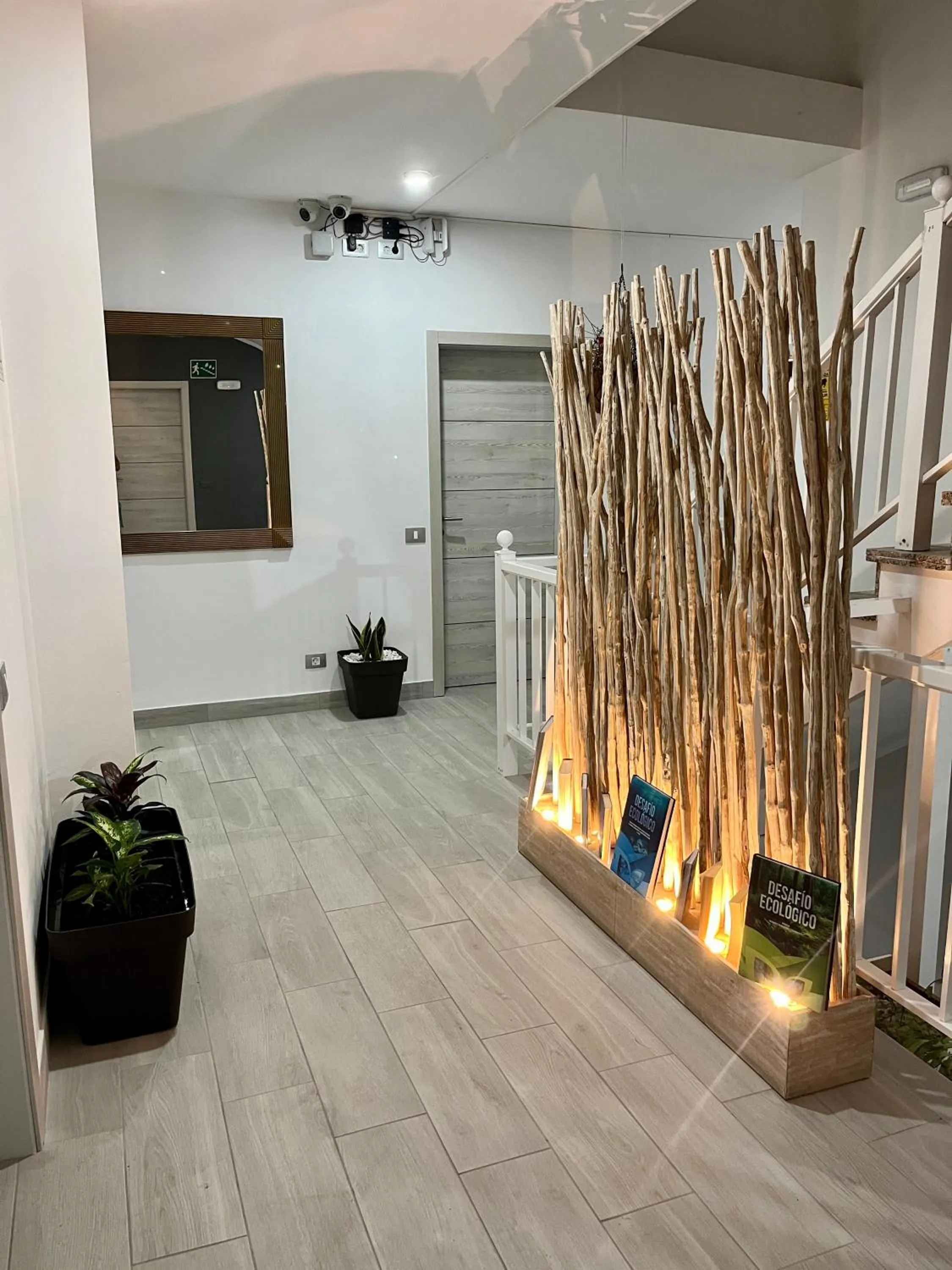 Decorative detail in Pensión Cassandra