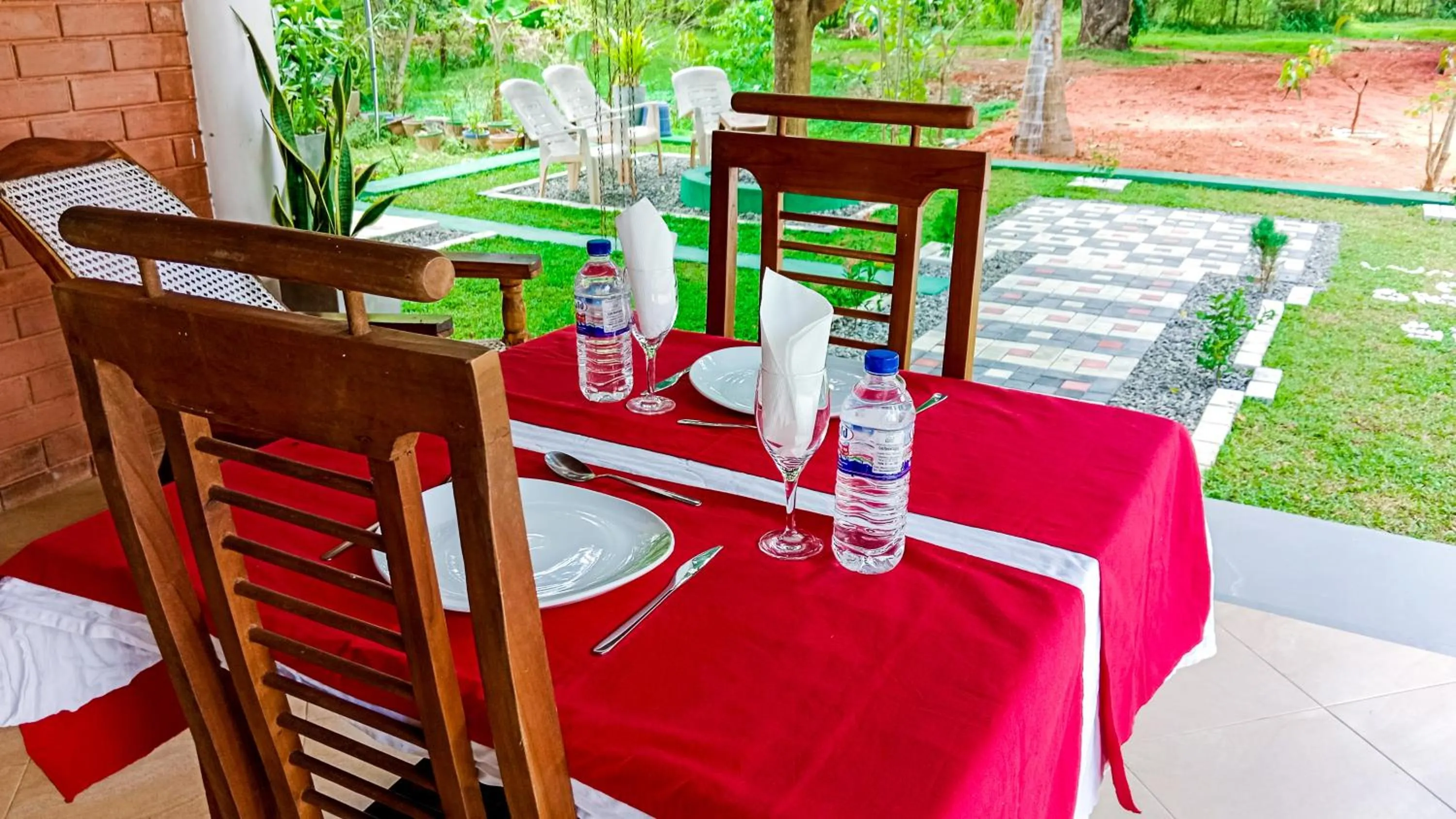 Patio in Sigiri Thilanka Rest Sigiriya