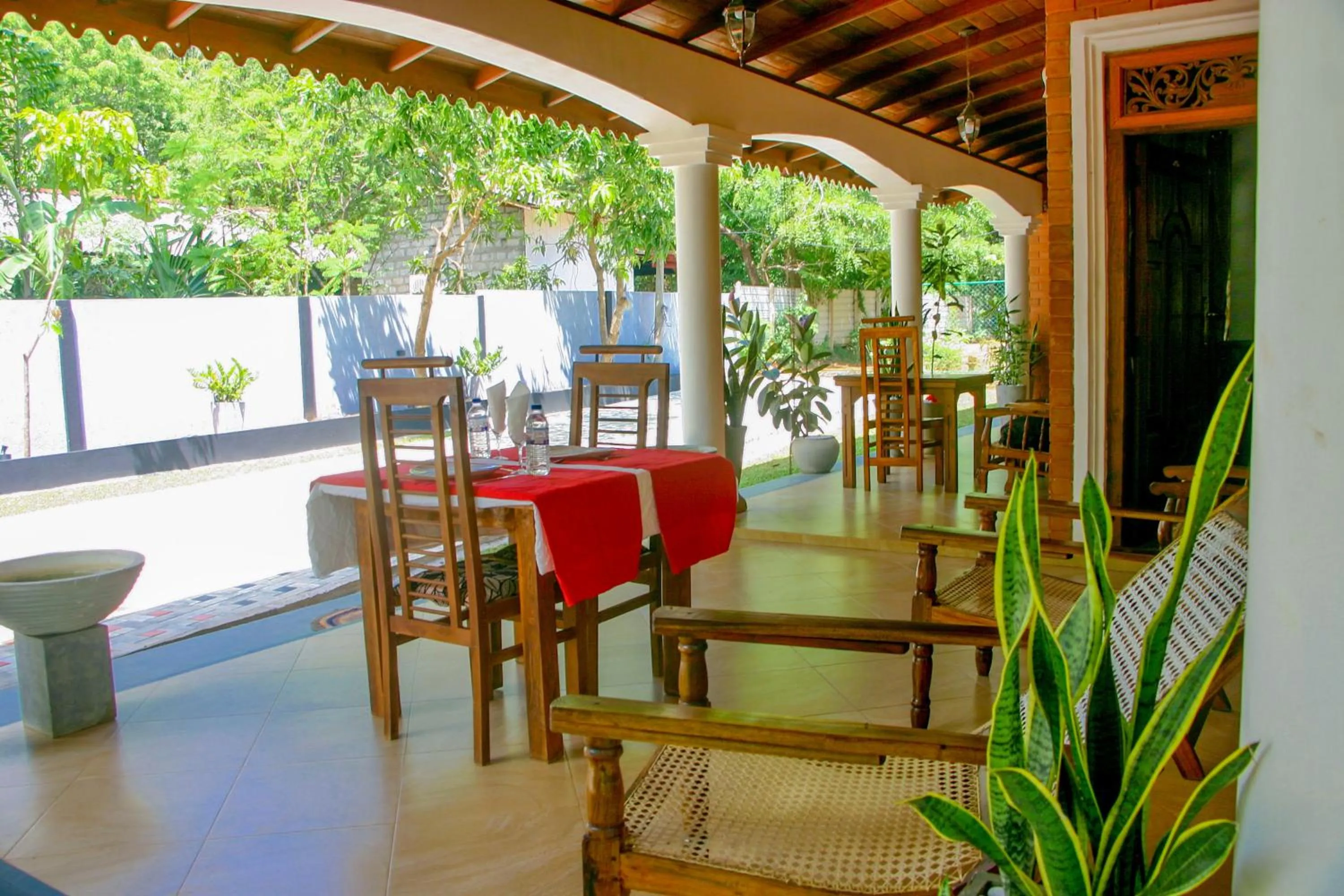 Patio in Sigiri Thilanka Rest Sigiriya