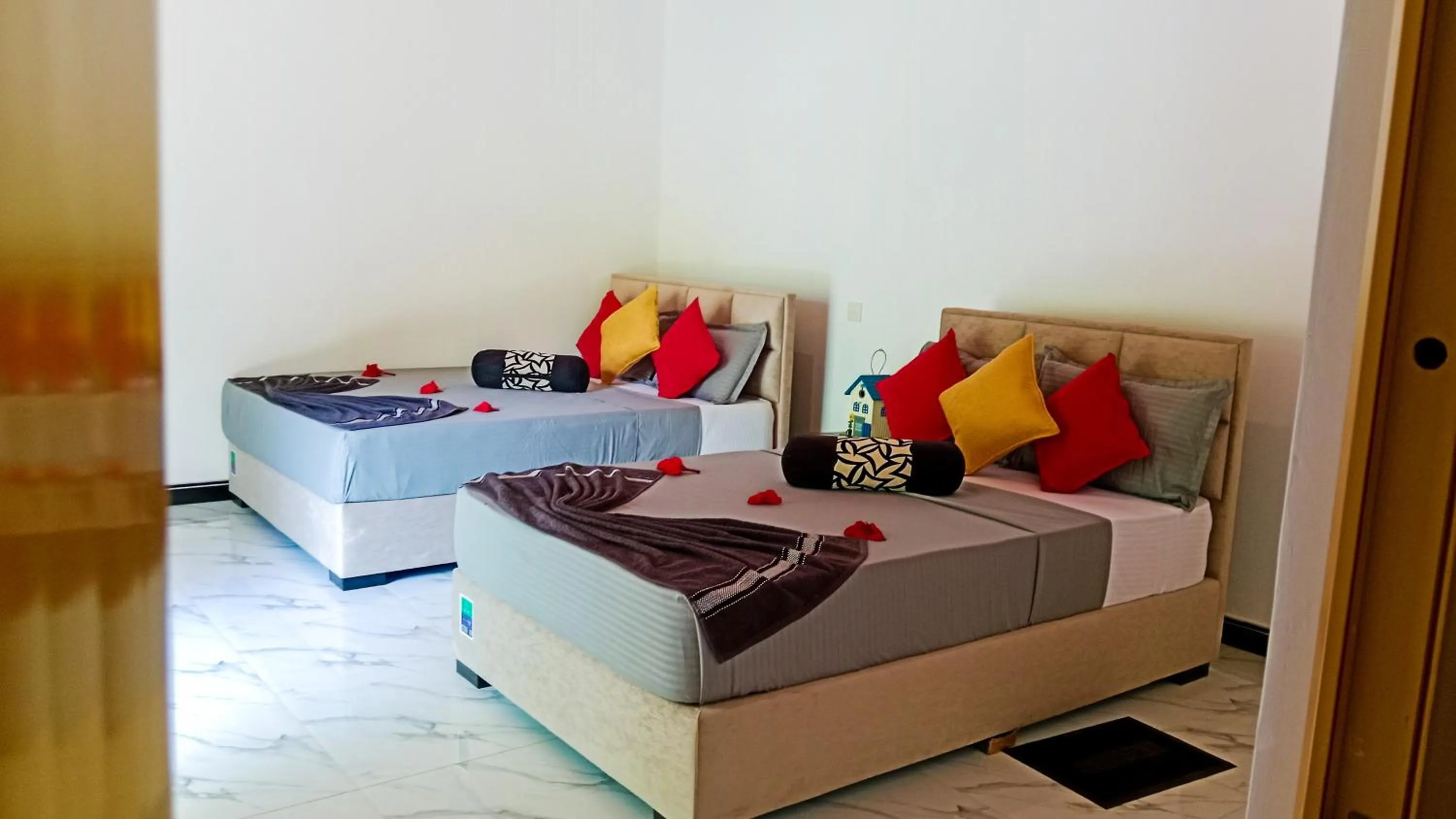 Bed in Sigiri Thilanka Rest Sigiriya