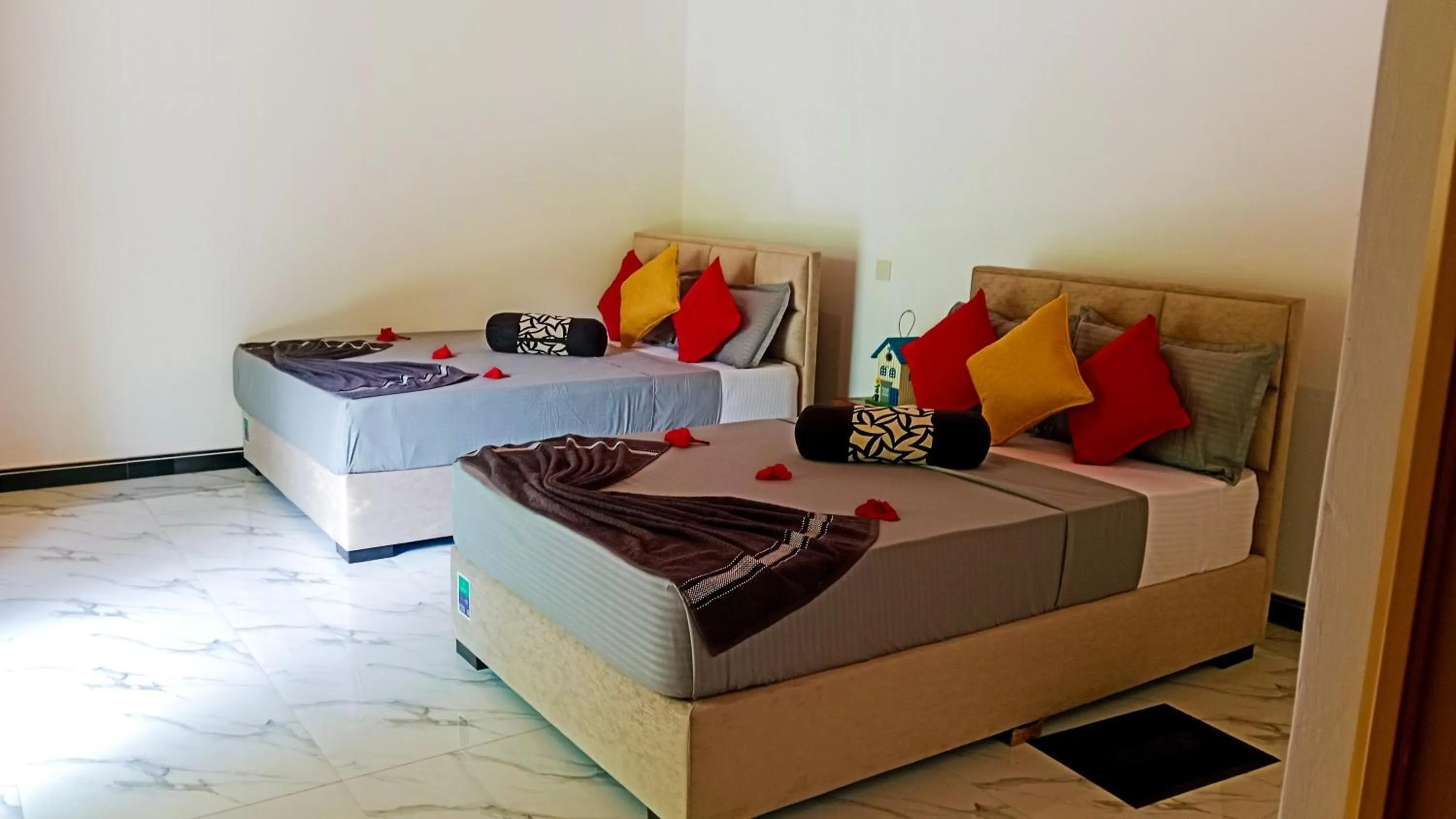 Bed in Sigiri Thilanka Rest Sigiriya