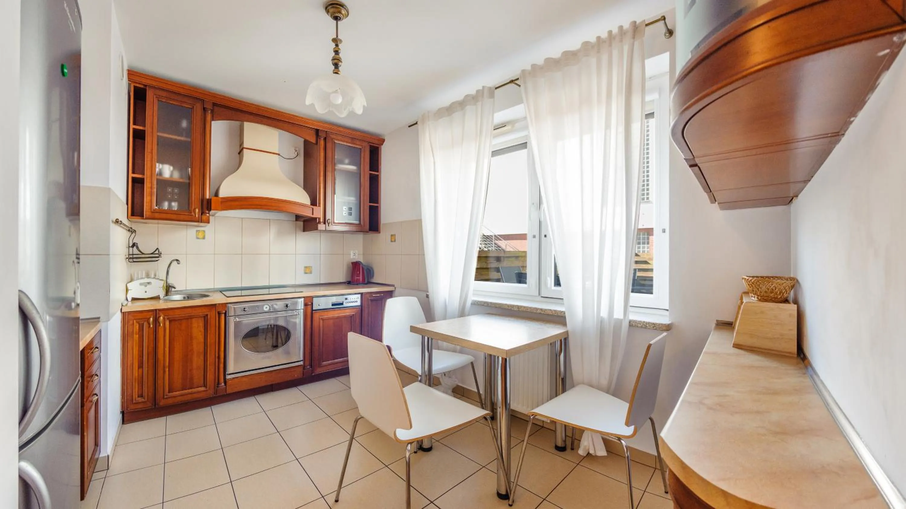 Kitchen or kitchenette in Kołobrzeg Jantar, Sun & Snow