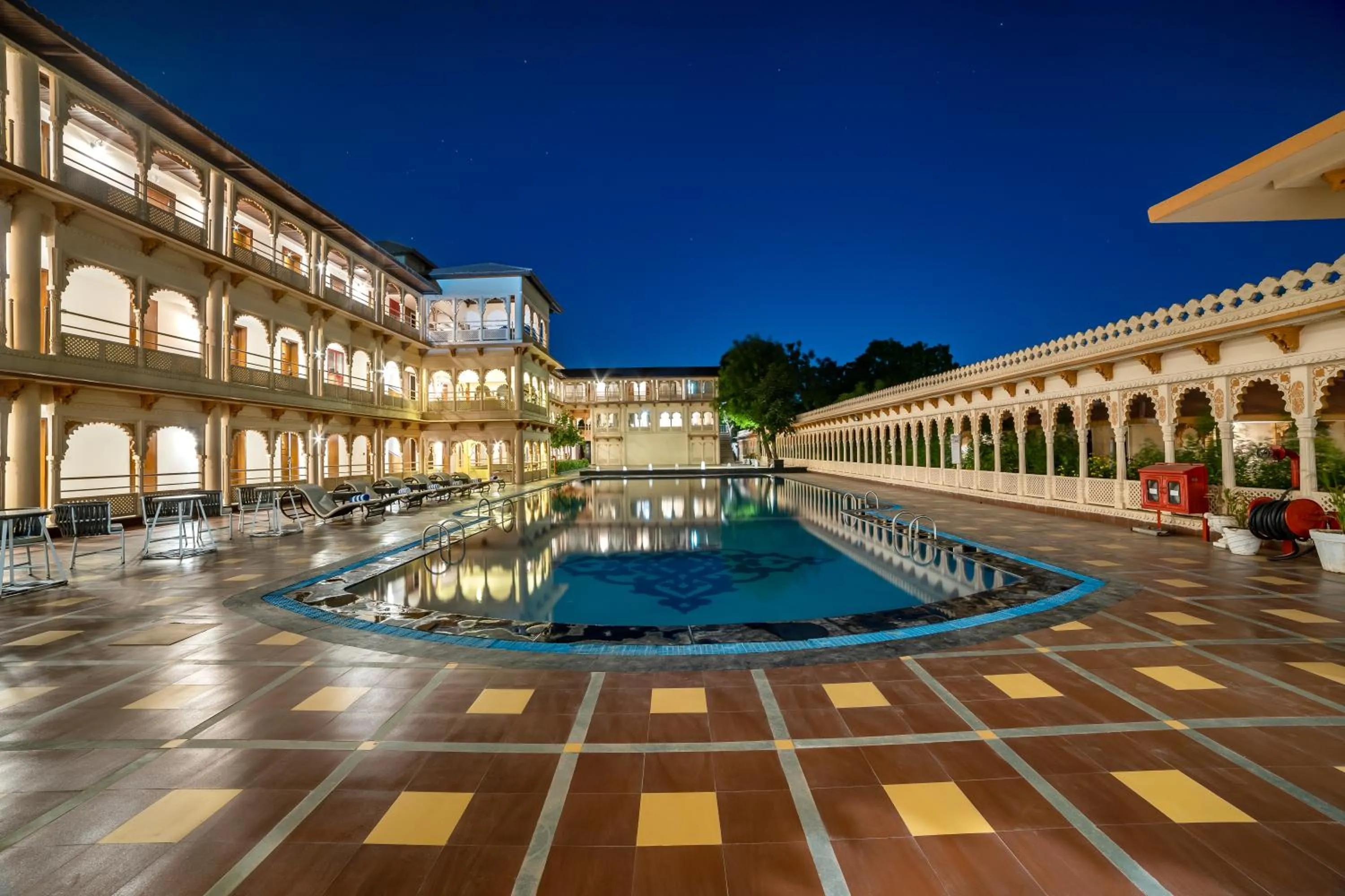 Swimming pool in Holiday Resort & Spa A Unit of S Poddar Group